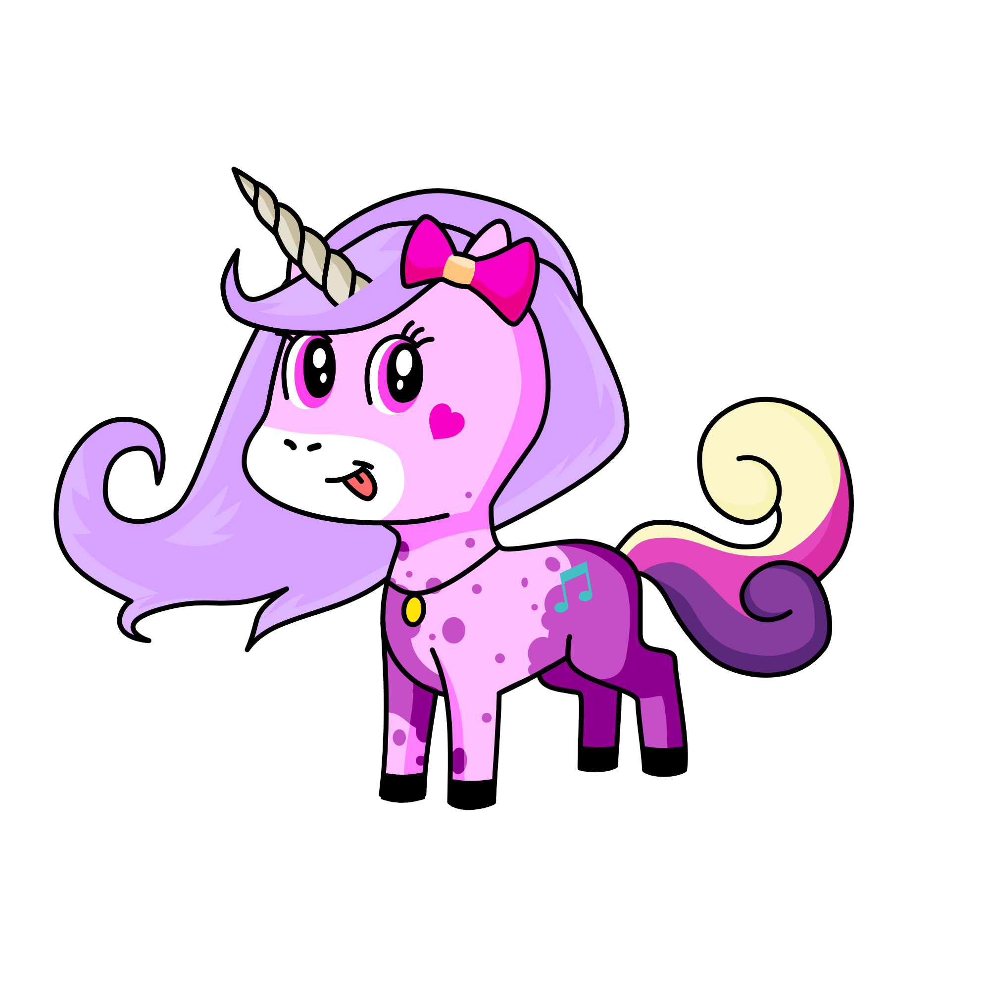 Claire , the unicorn