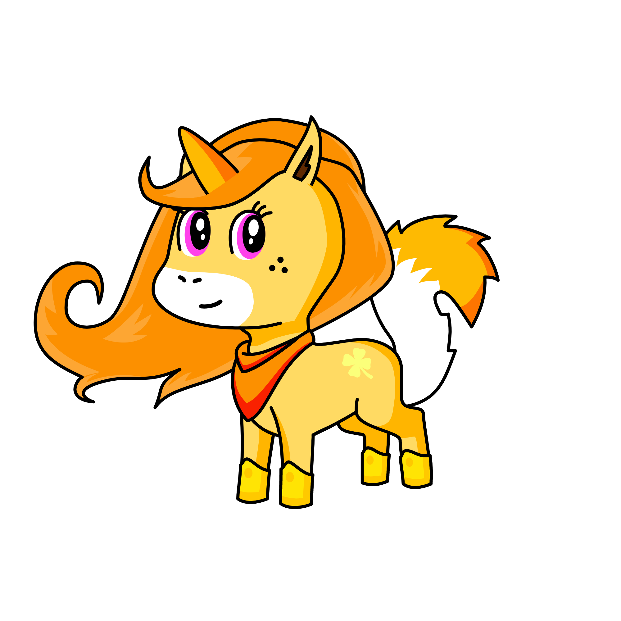 moon, the unicorn
