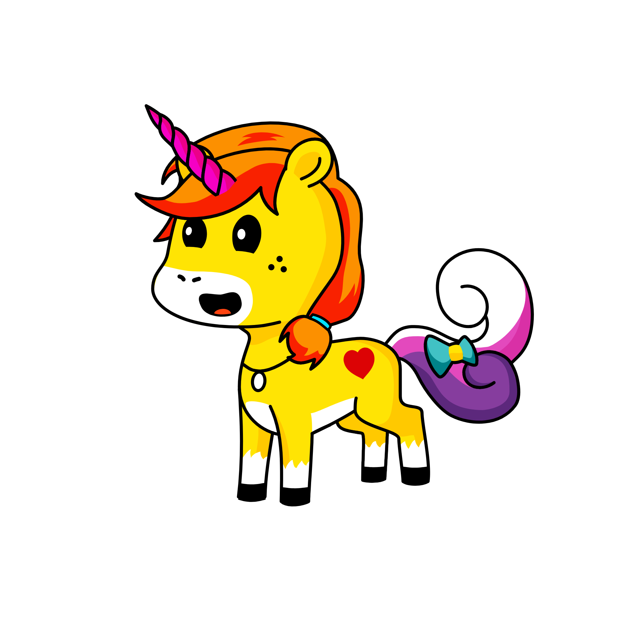 Cutie, the unicorn