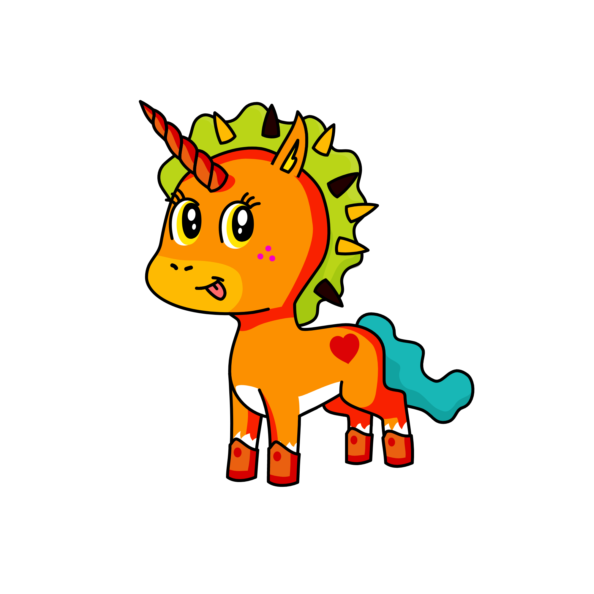 Ves, the unicorn