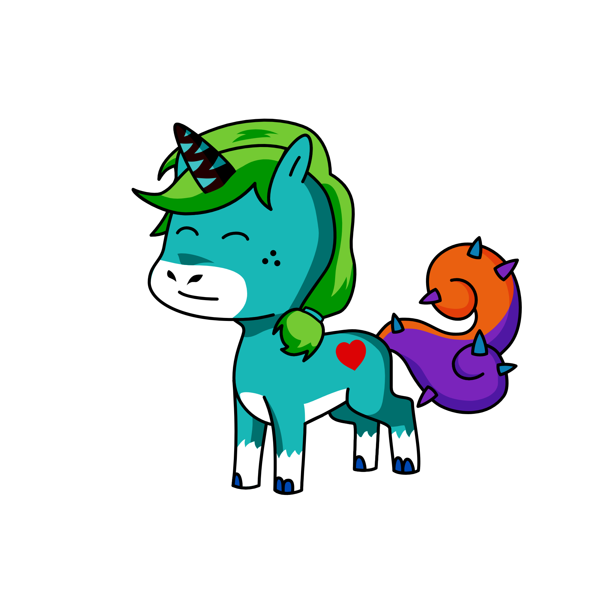 Terne, the unicorn