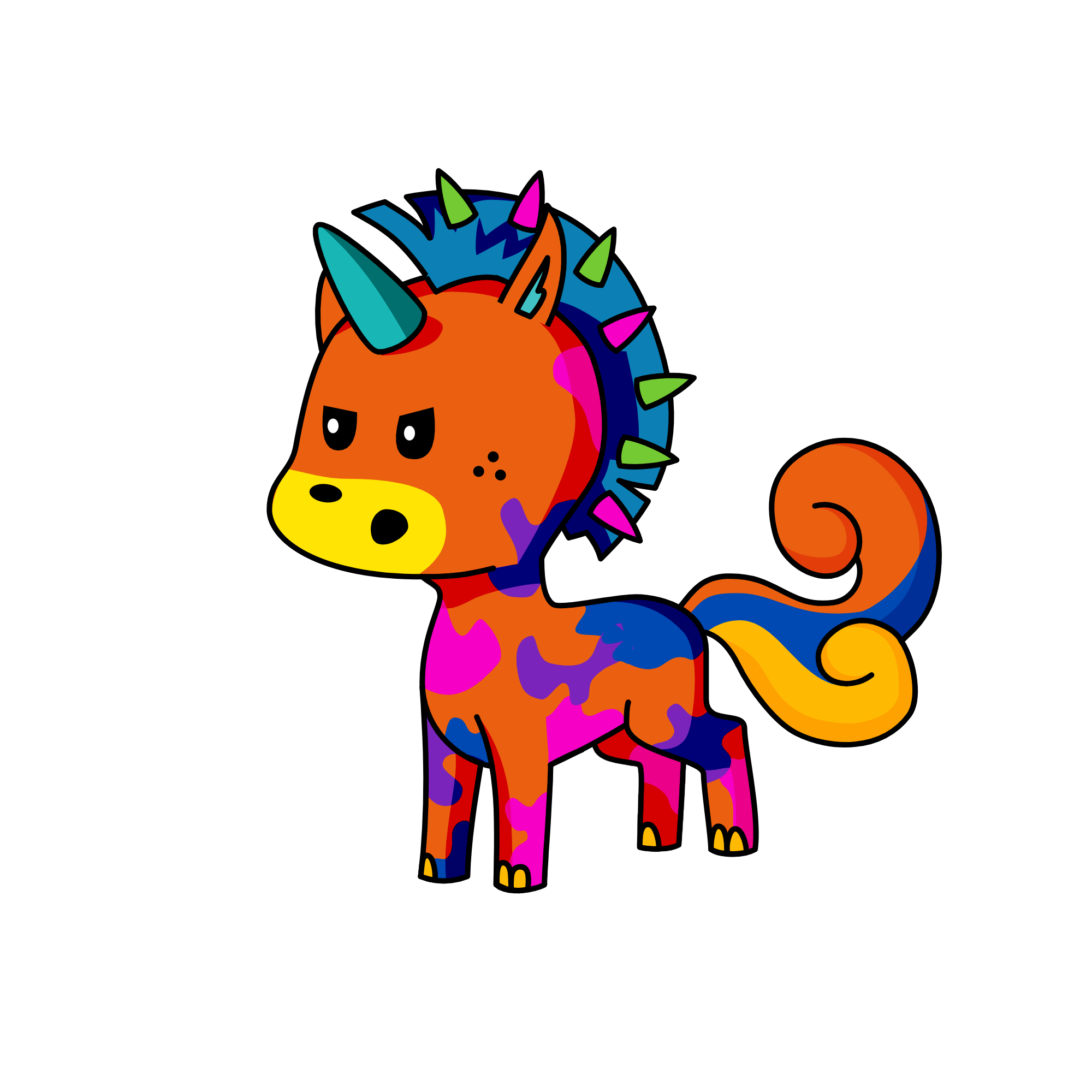 Trapa, the unicorn