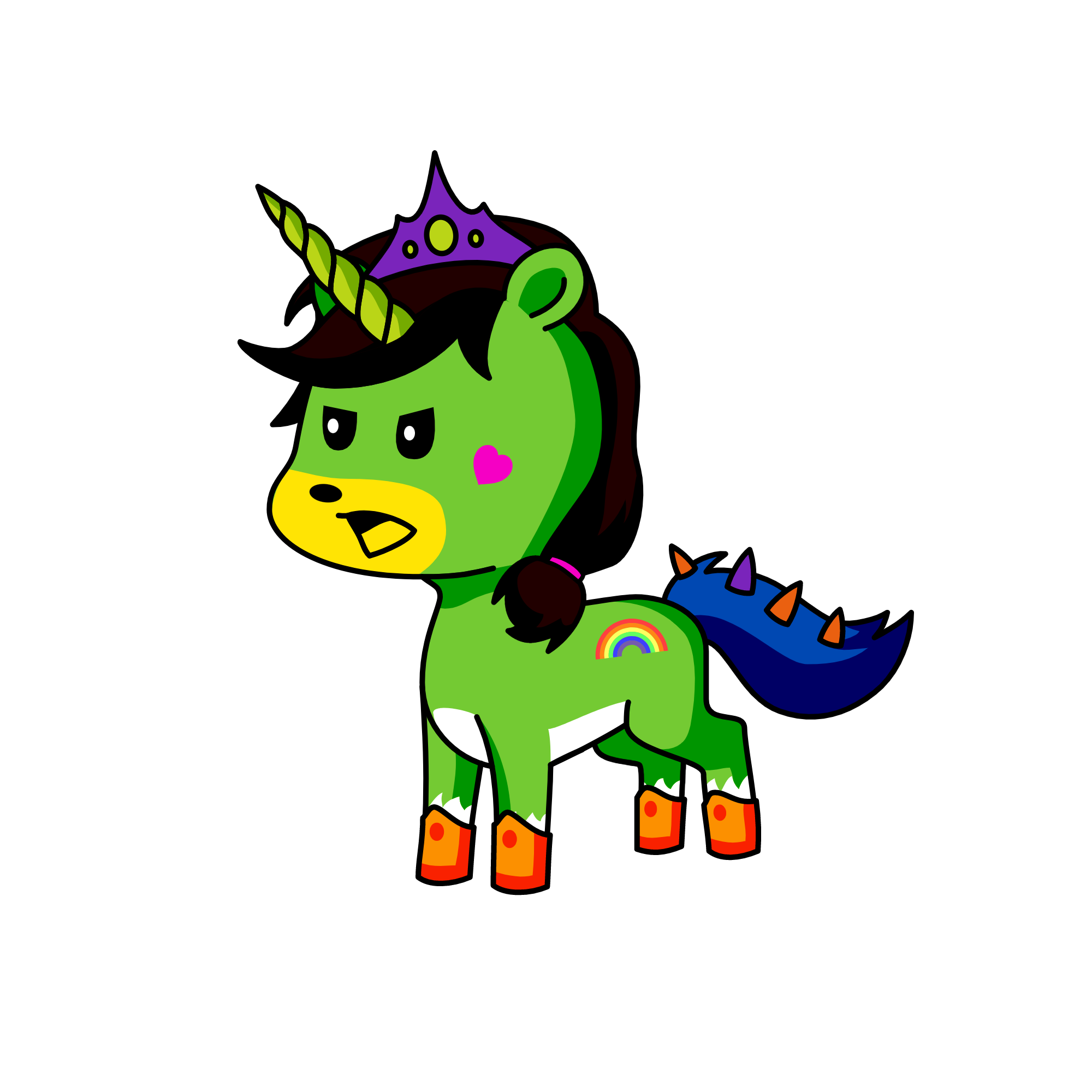 Nara, the unicorn
