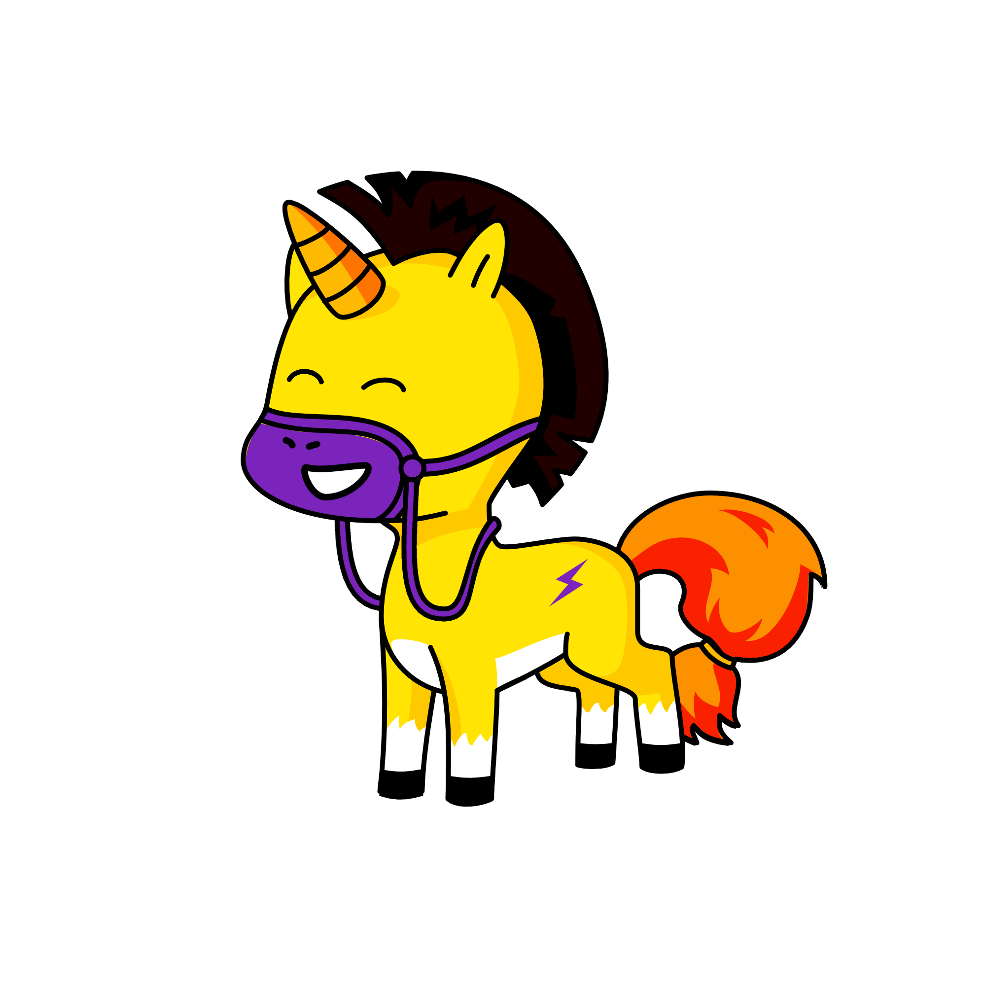 Oro, the unicorn