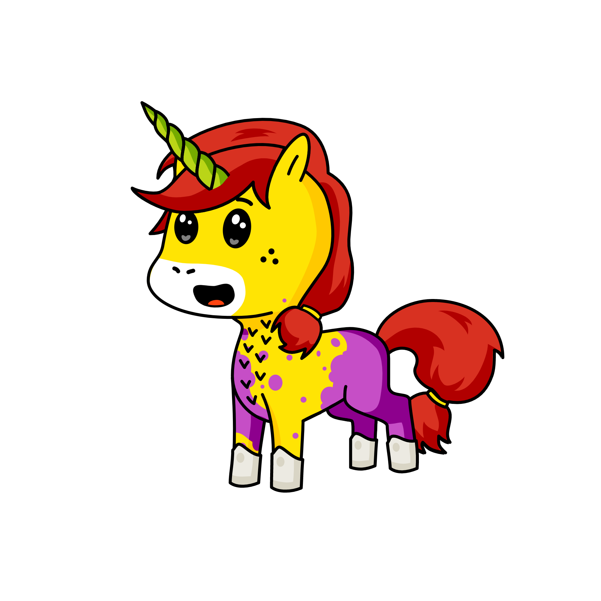 Sunshine, the unicorn
