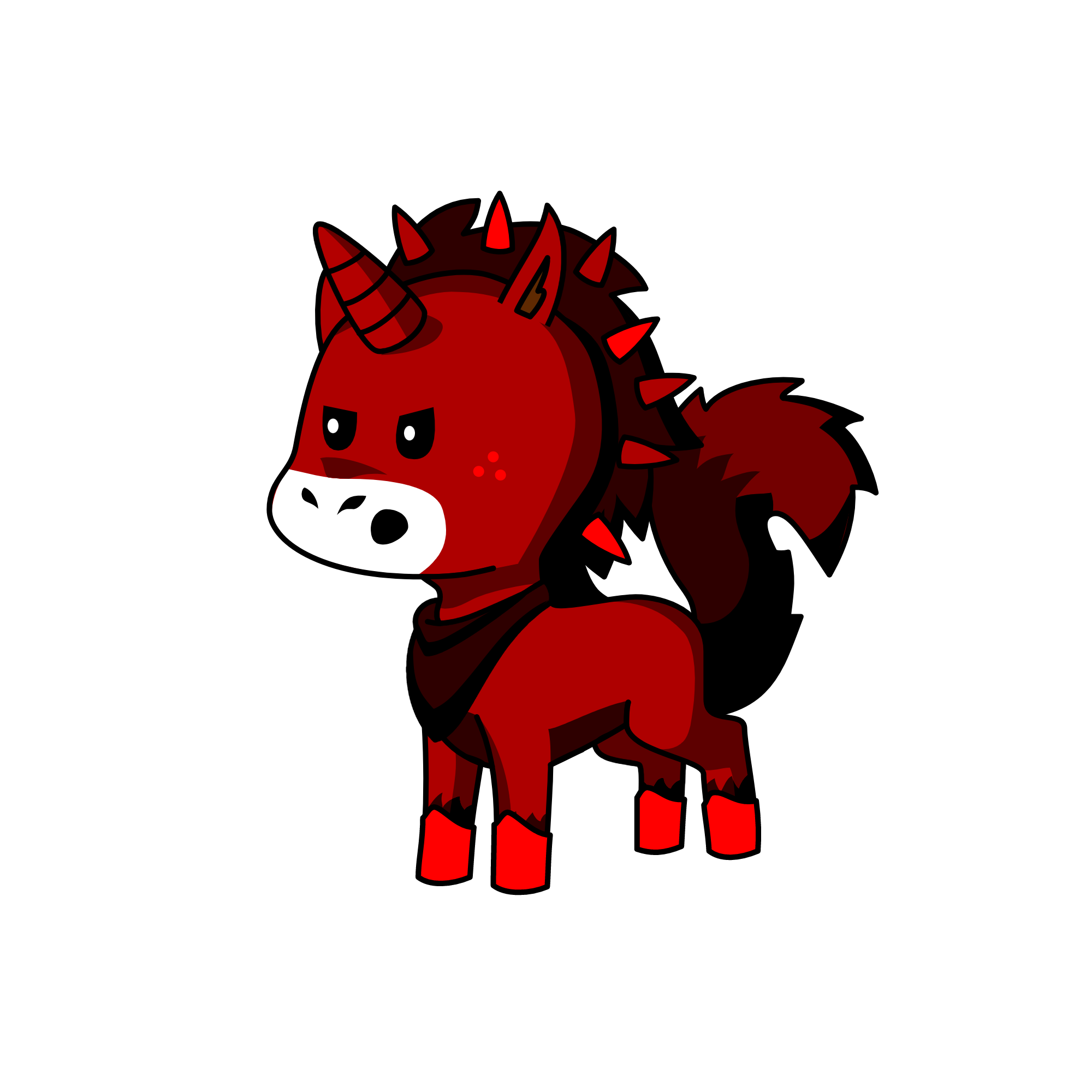 Flame , the unicorn