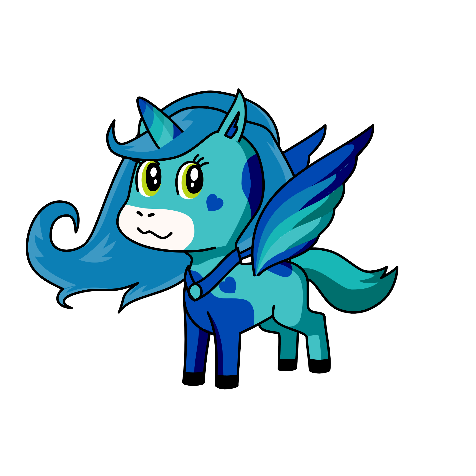 Seashell, the unicorn