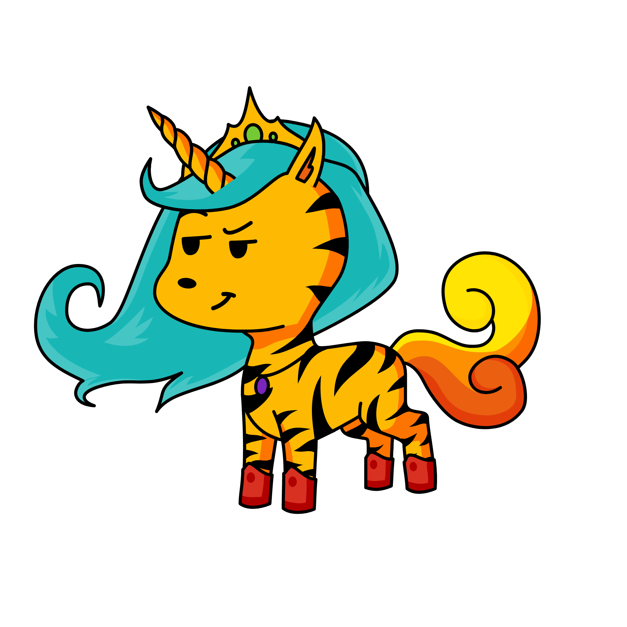 tiger lilly, the unicorn