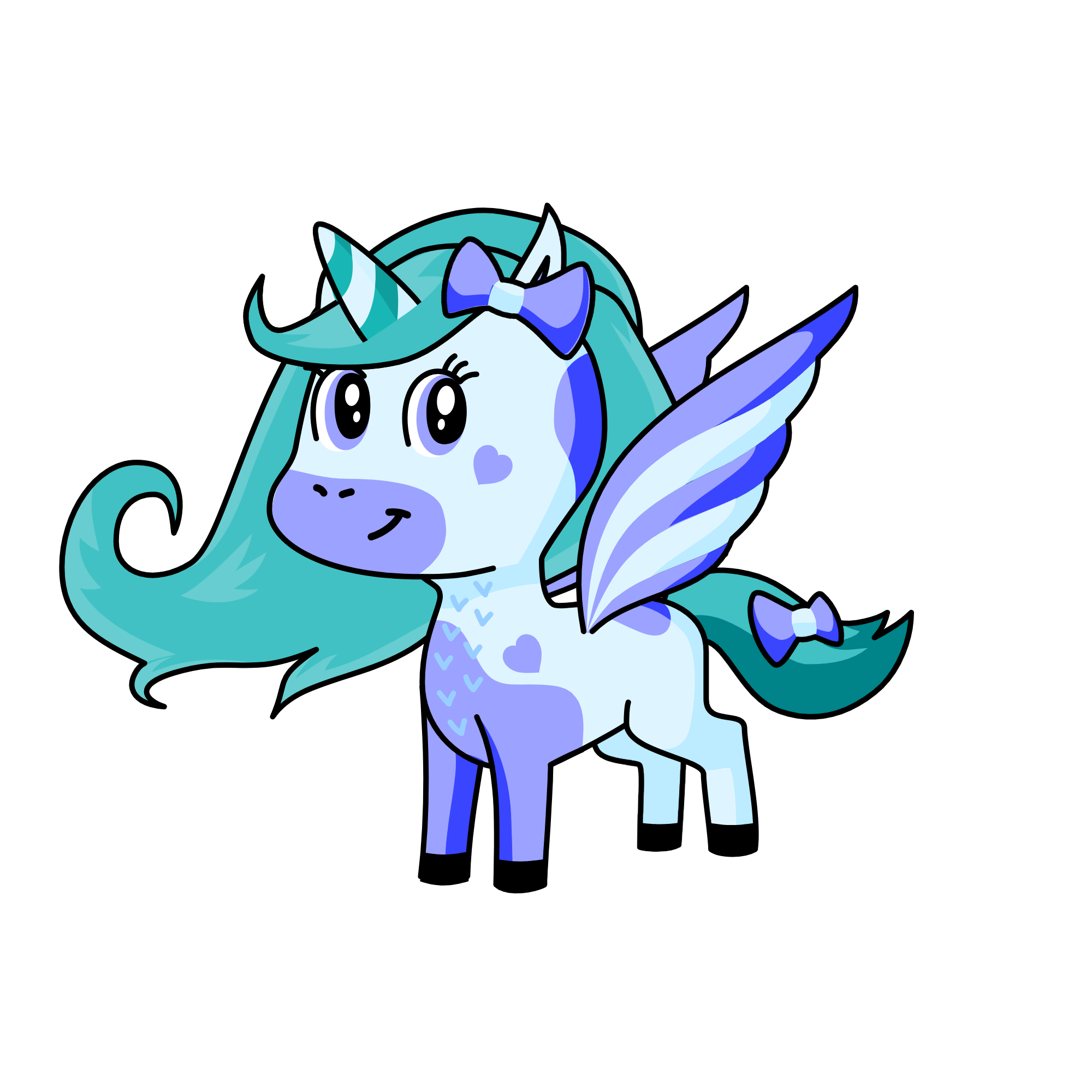 Icicle (Autumn), the unicorn