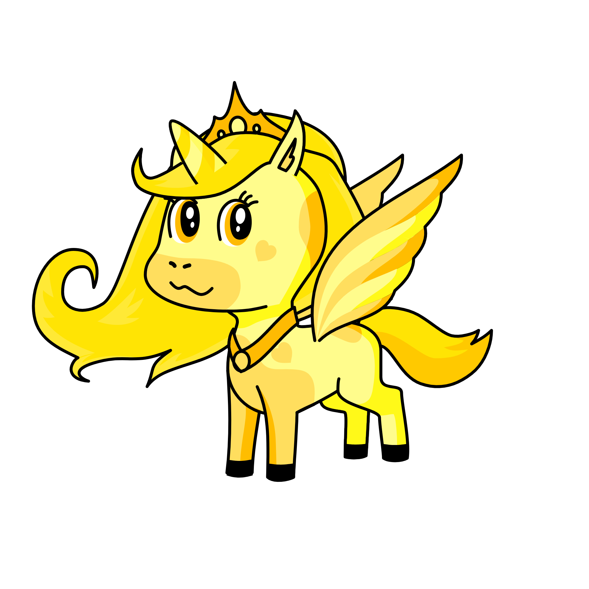 Queen Thorn, the unicorn