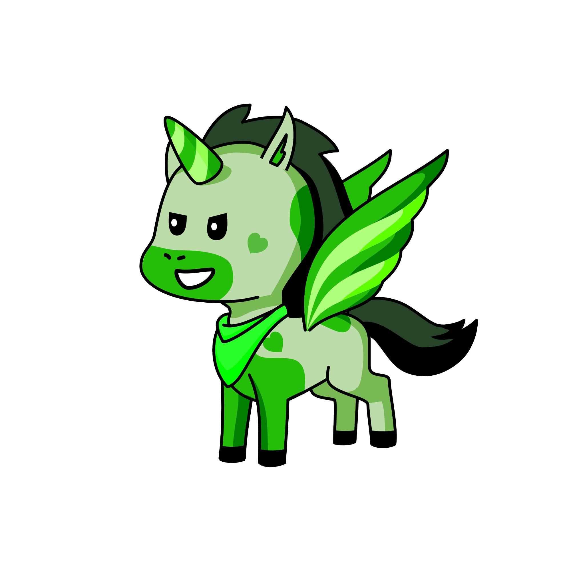 Coconut, the unicorn
