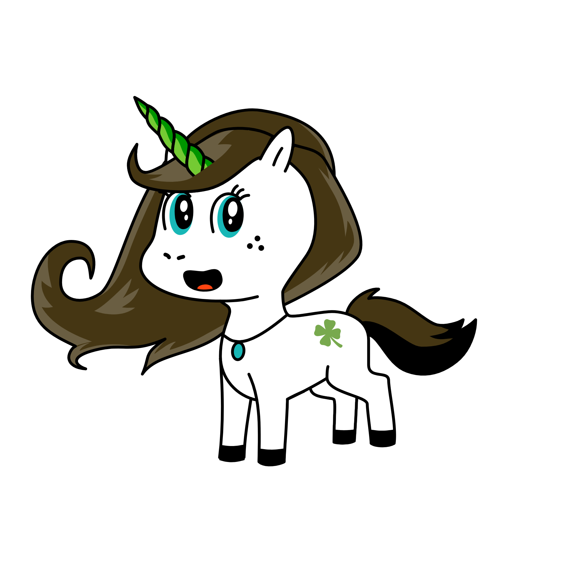 Fleur, the unicorn