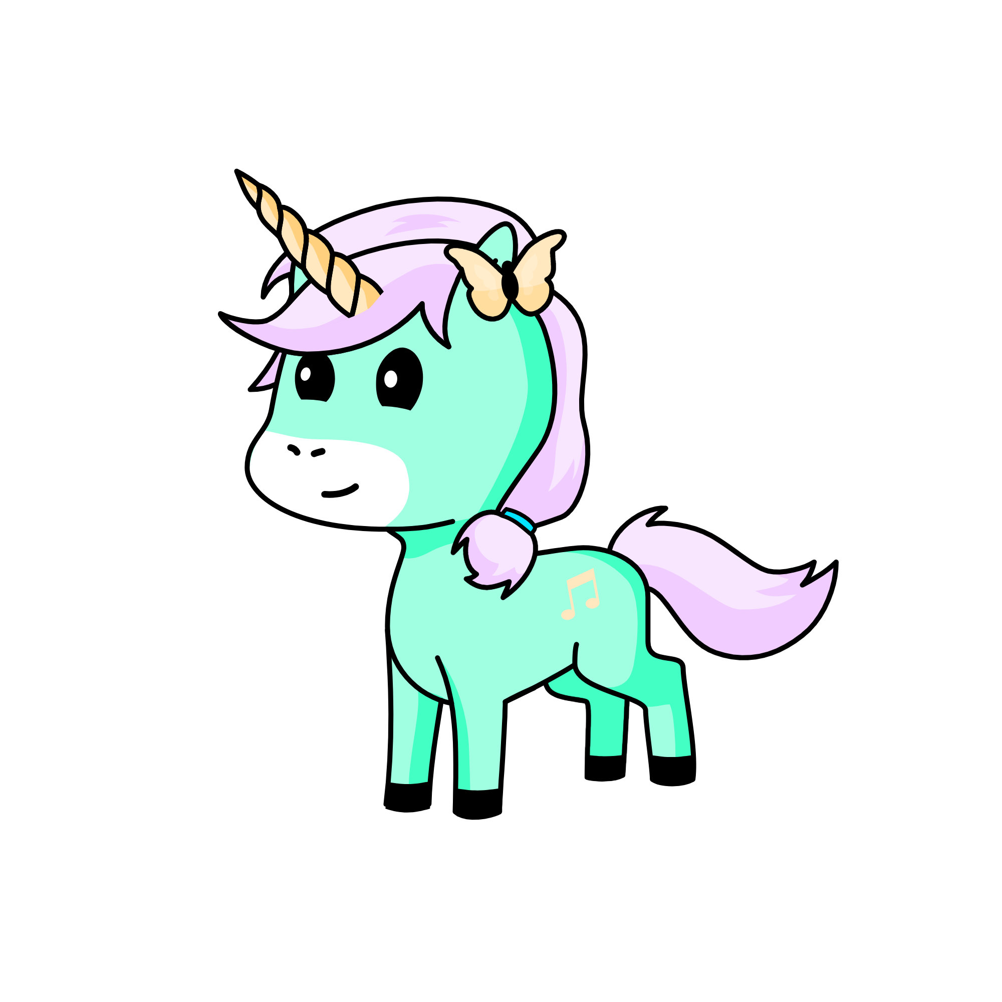 Ice-cream, the unicorn