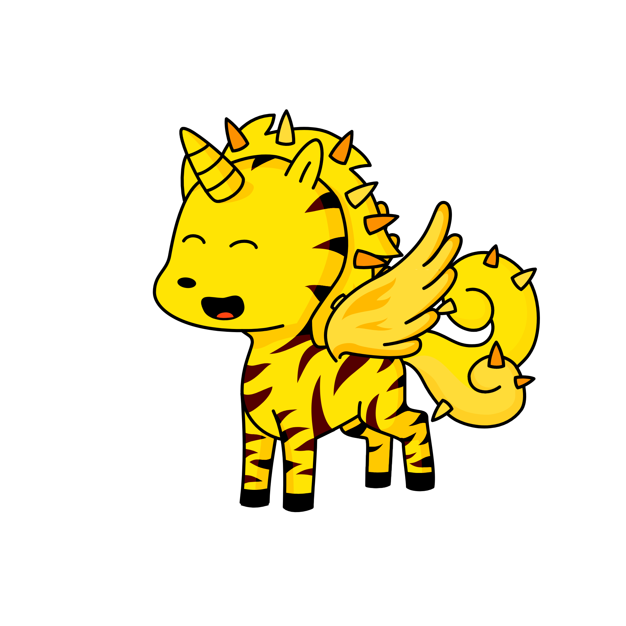 Pikachu🐱🐾, the unicorn