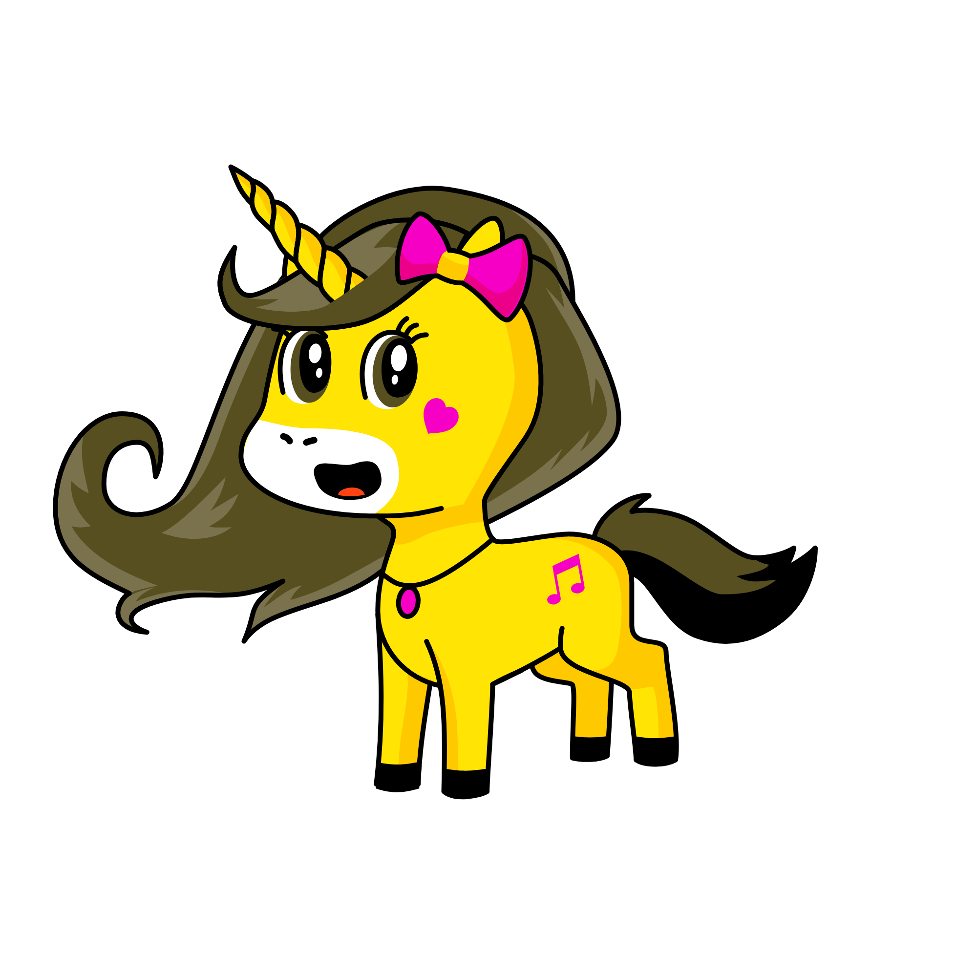 Tonia, the unicorn