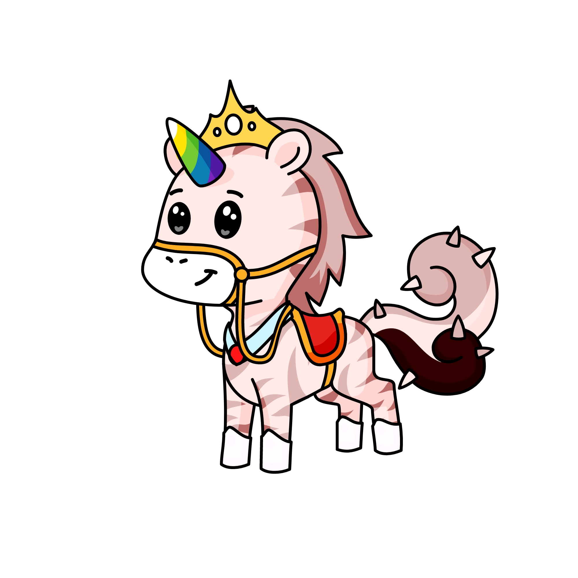 SNOW FLAKE, the unicorn