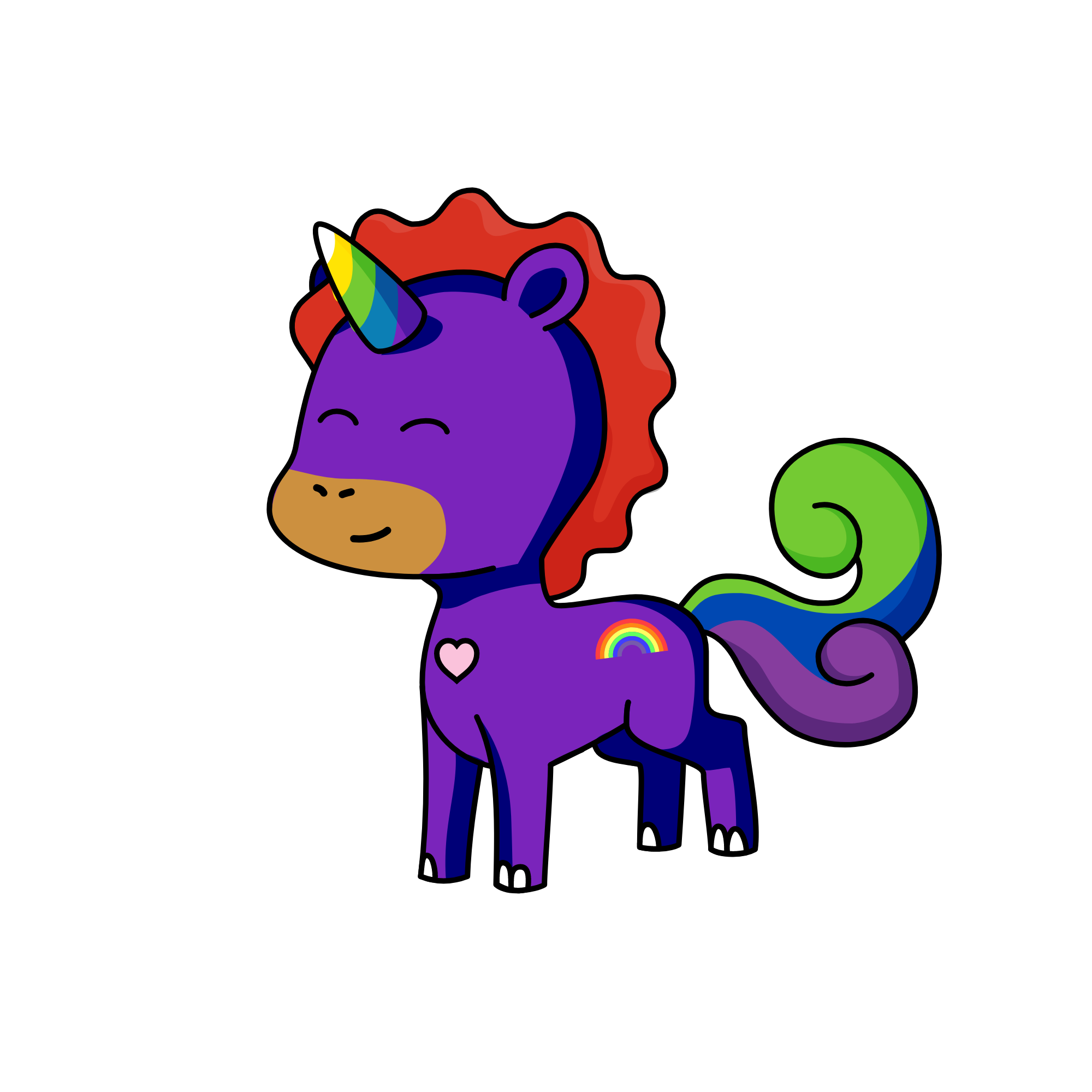 Goria, the unicorn
