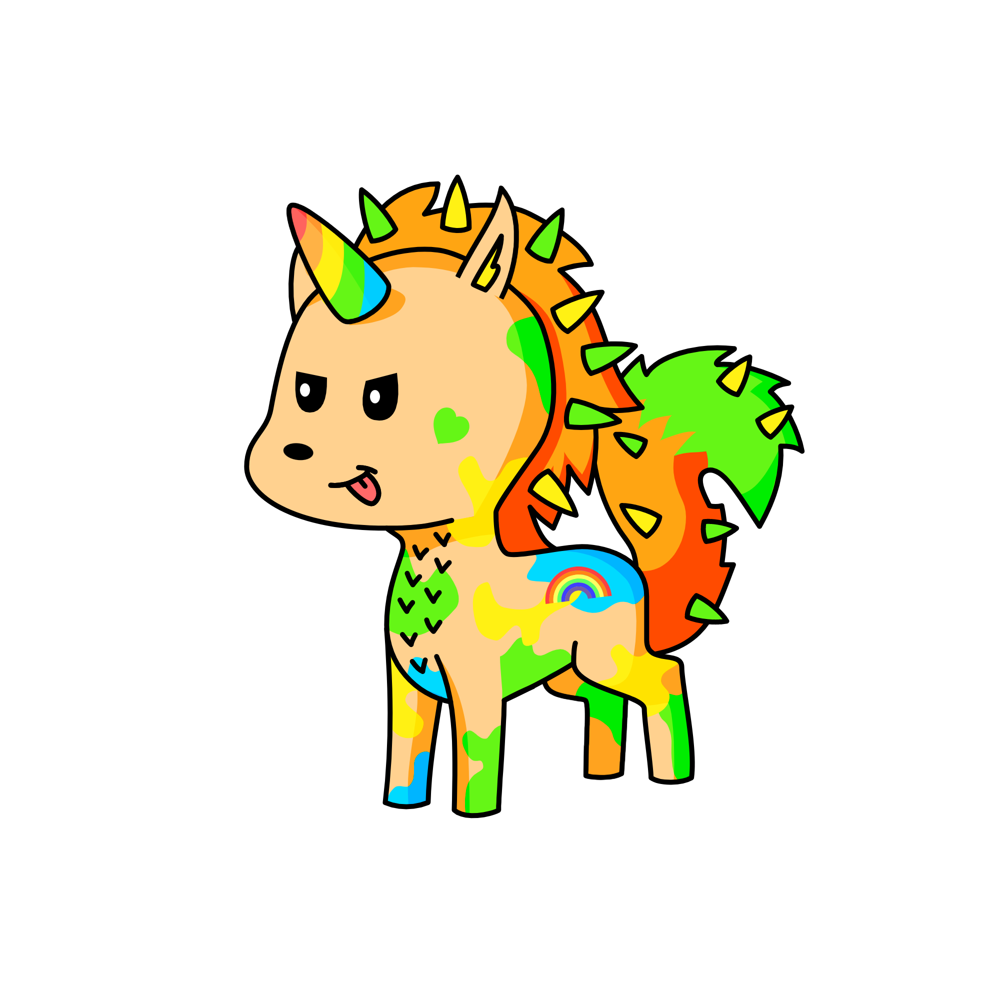 ORANGE, the unicorn