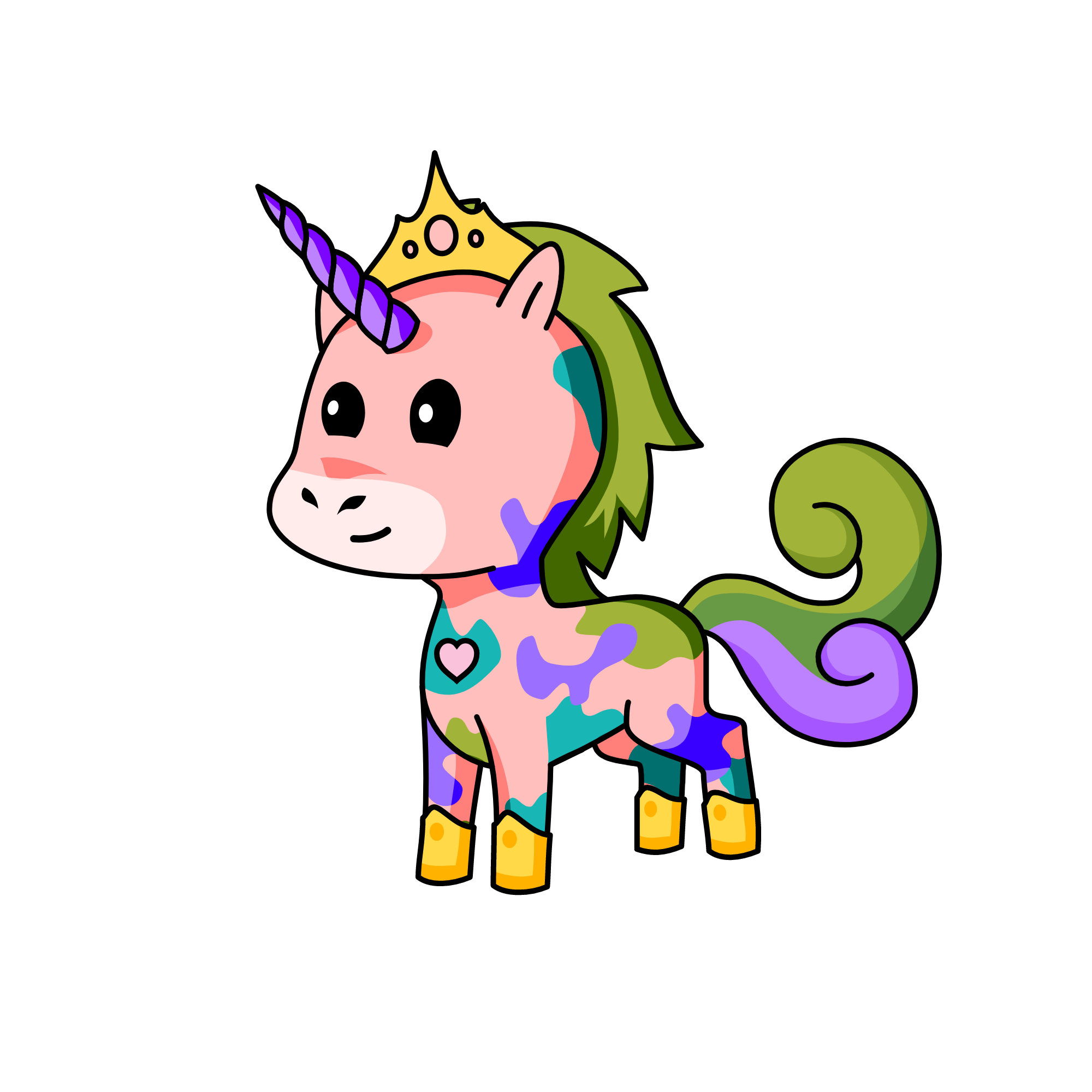 Adela, the unicorn
