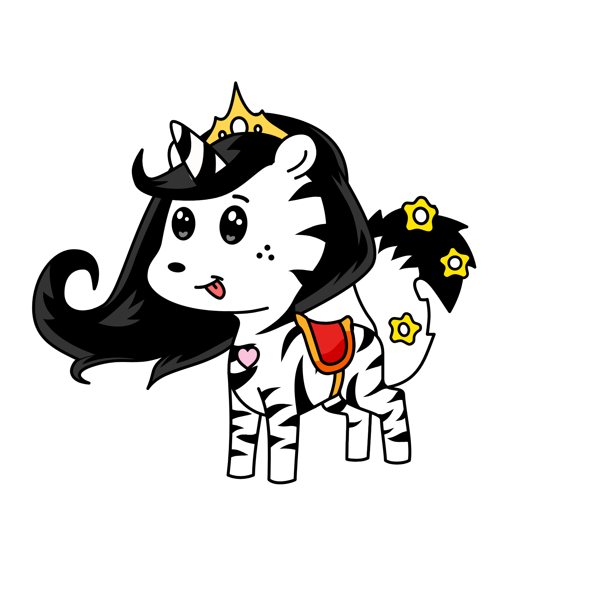 Zebracorn, the unicorn