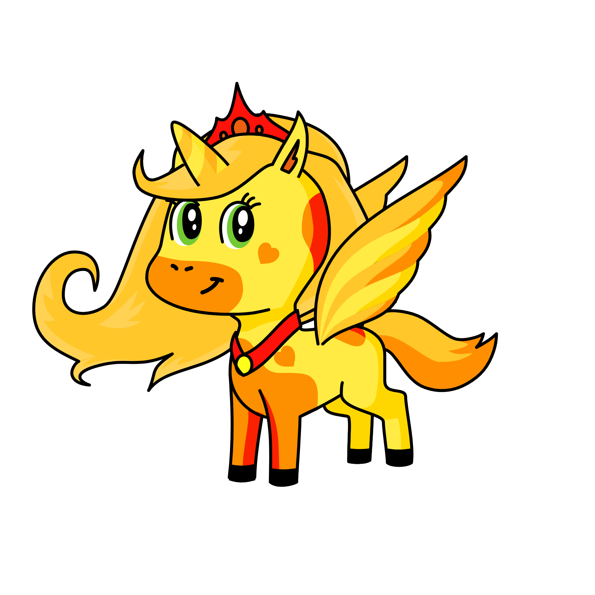 Princess Sunny, the unicorn