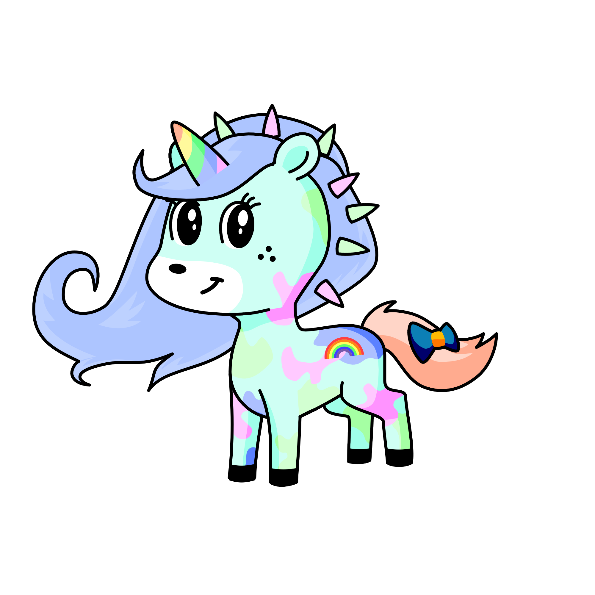 Arcoiris , the unicorn