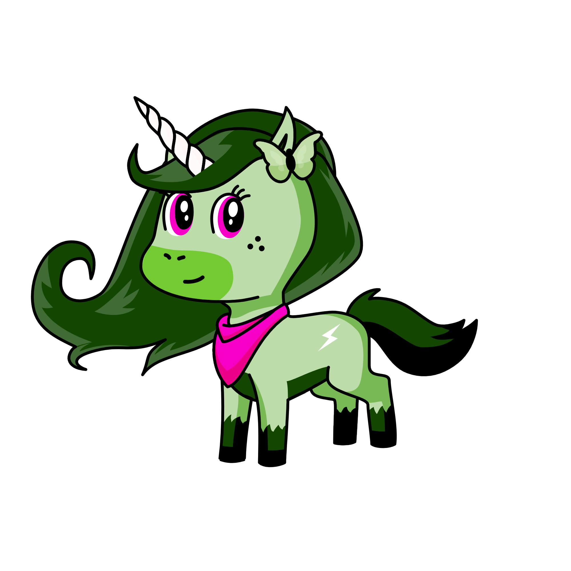 Charlotte, the unicorn