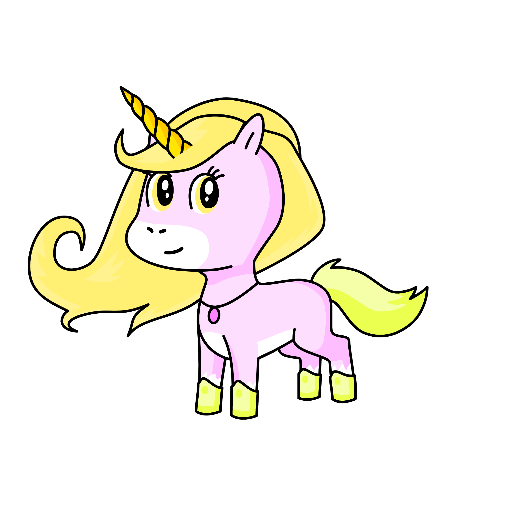 Angel, the unicorn