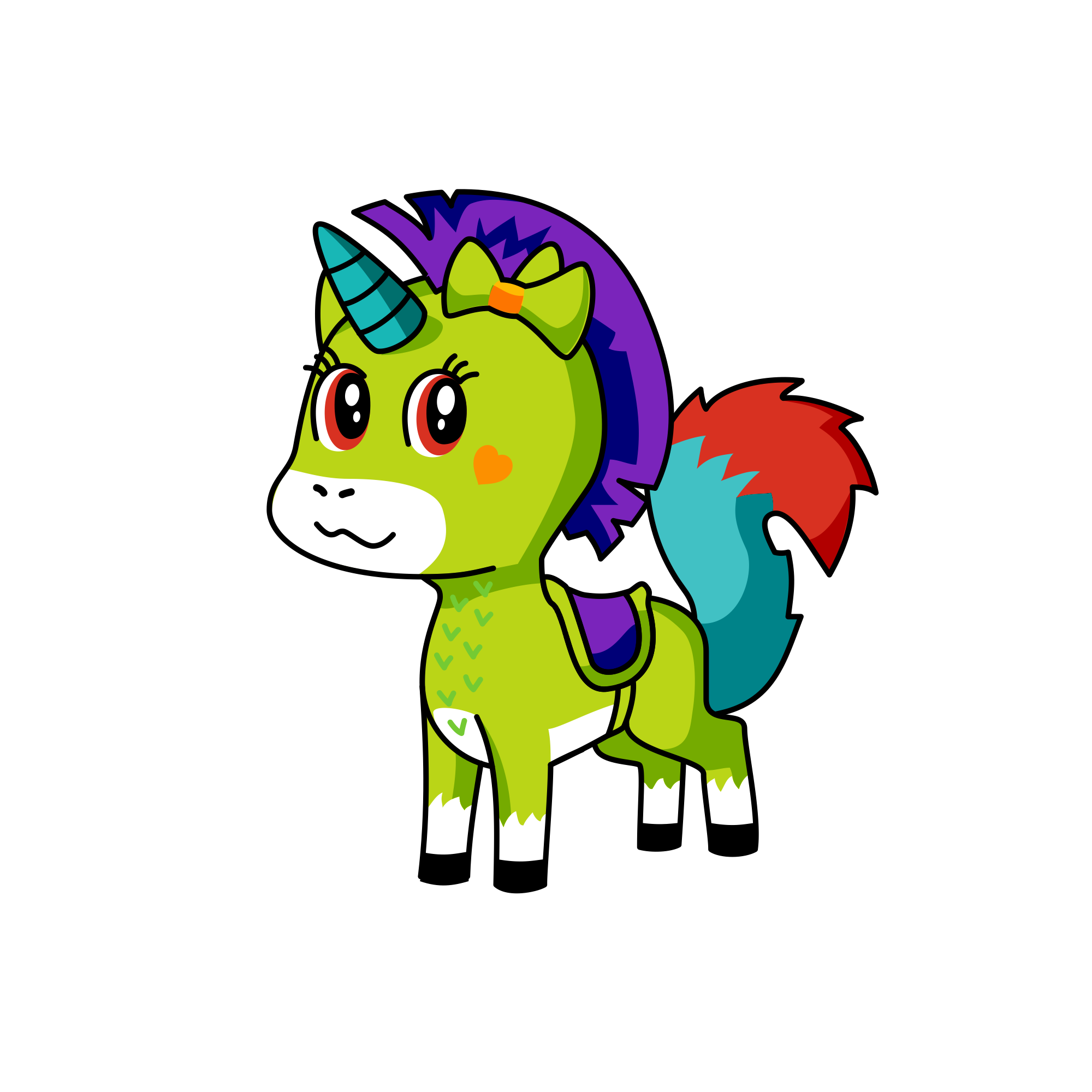 Unicorny, the unicorn