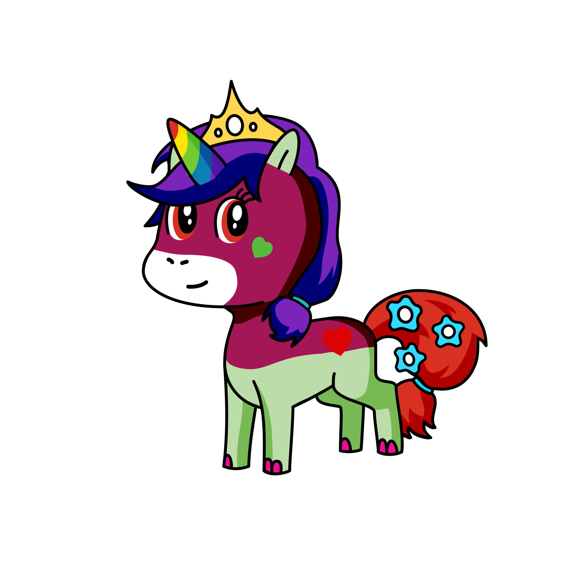 Junior Unicorn, the unicorn