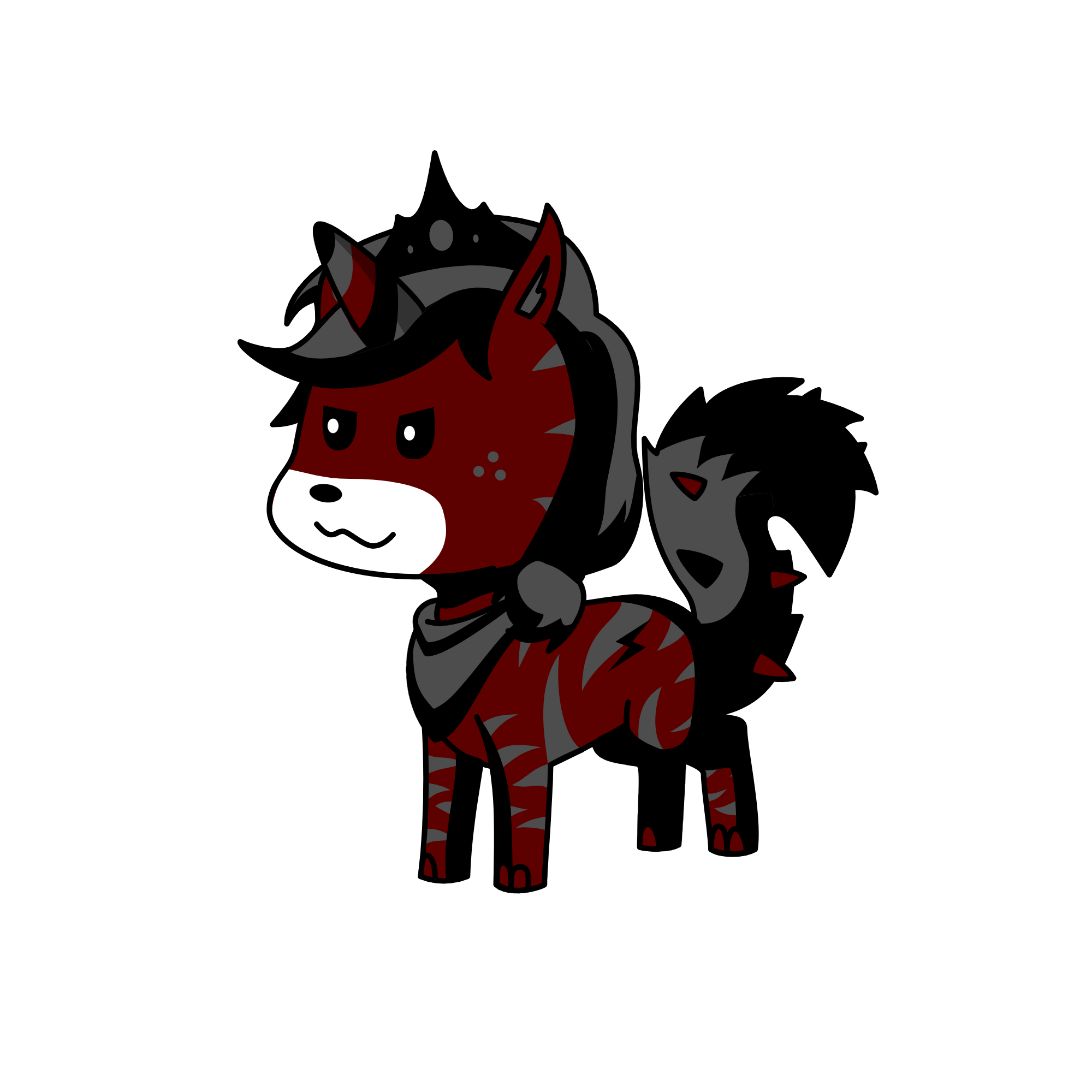 Bloody messes, the unicorn
