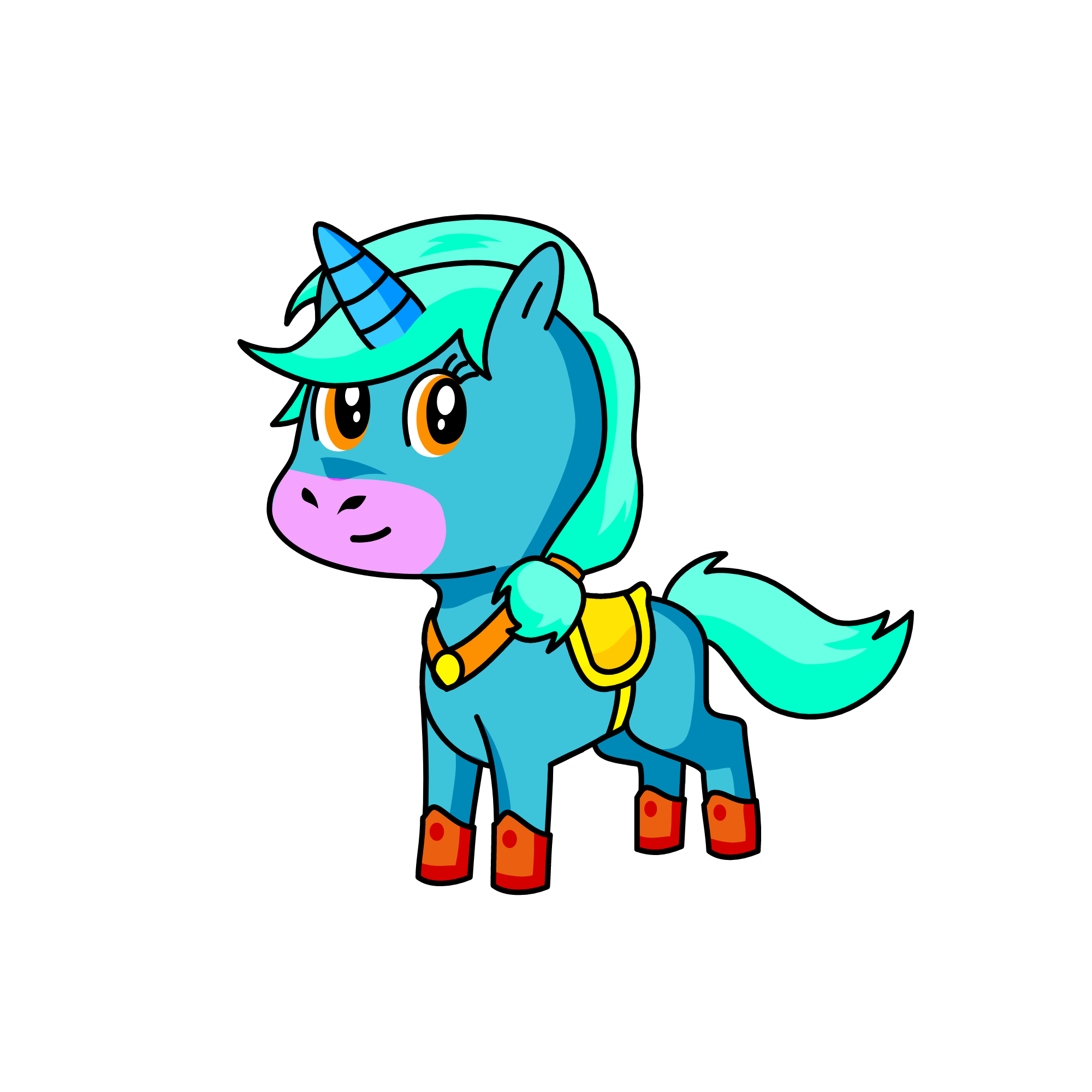 Space unicorn, the unicorn