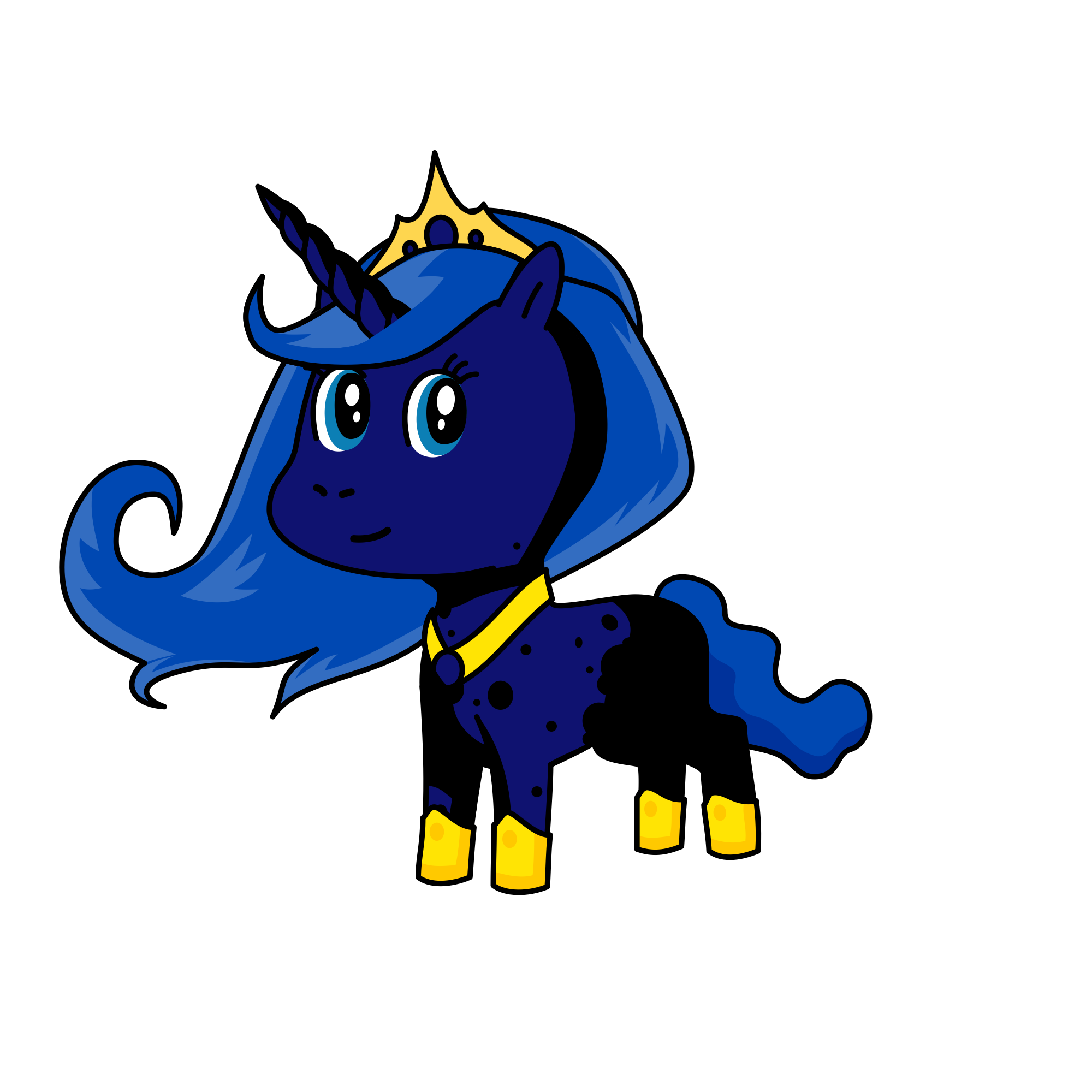 Luna, the unicorn