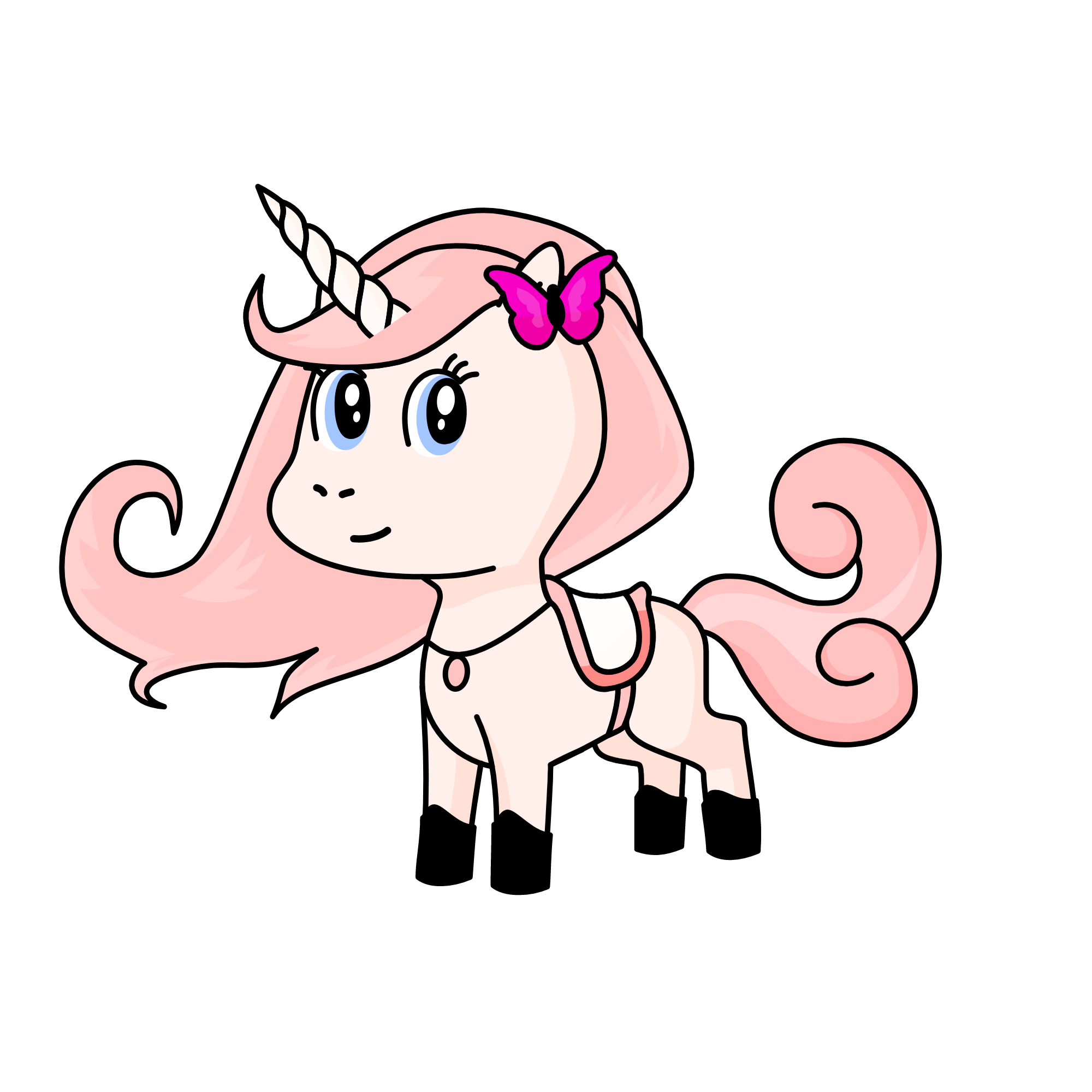 Peony, the unicorn
