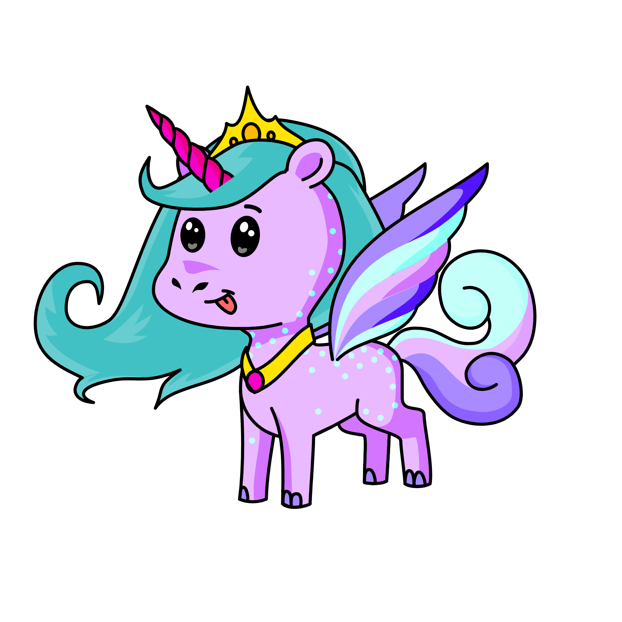 Princess Candy, the unicorn
