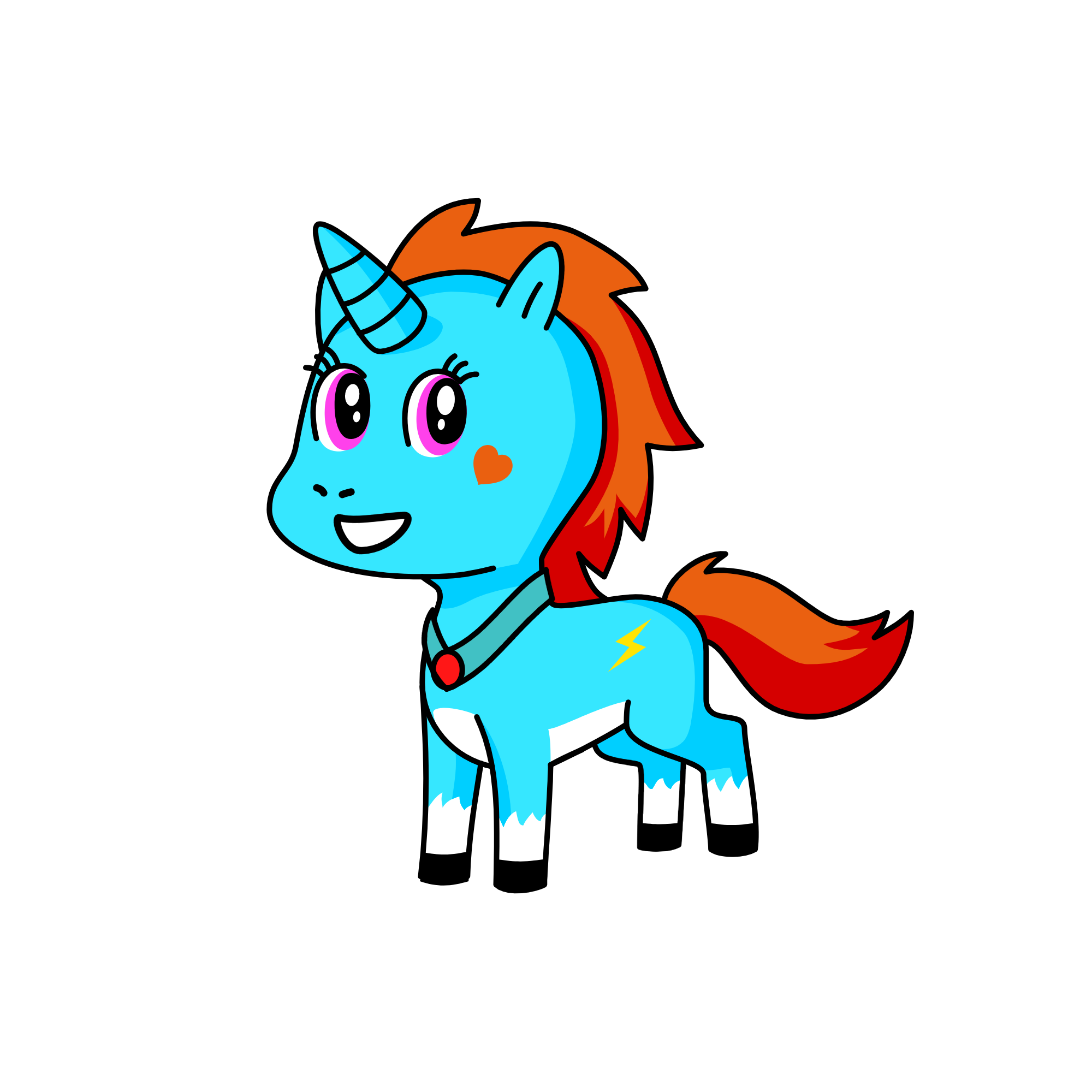 s, the unicorn