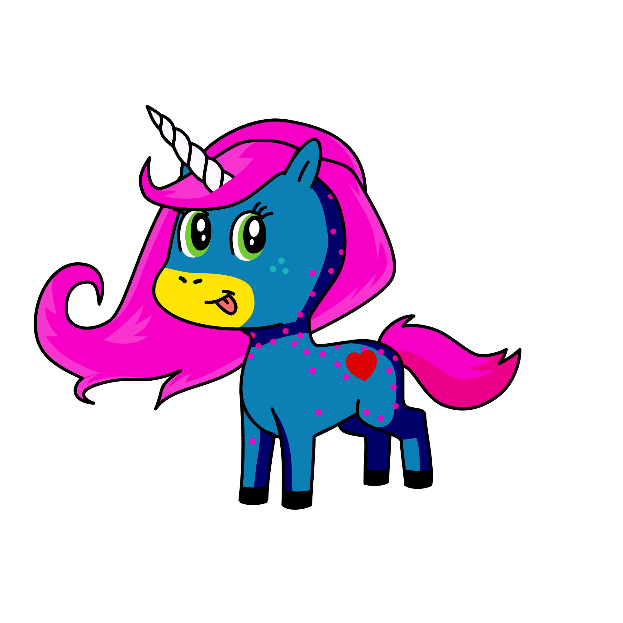 vlogger, the unicorn
