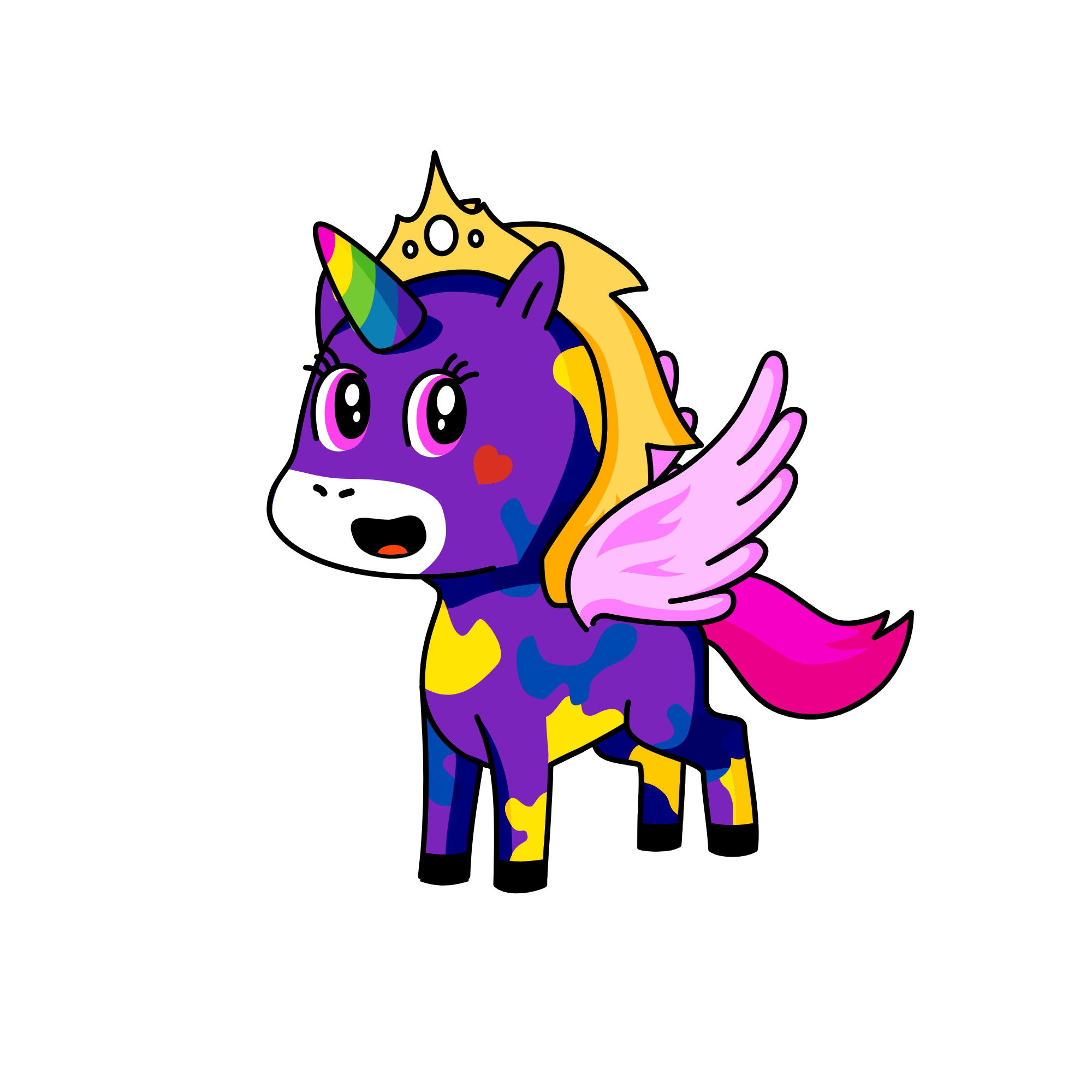 powerfull, the unicorn