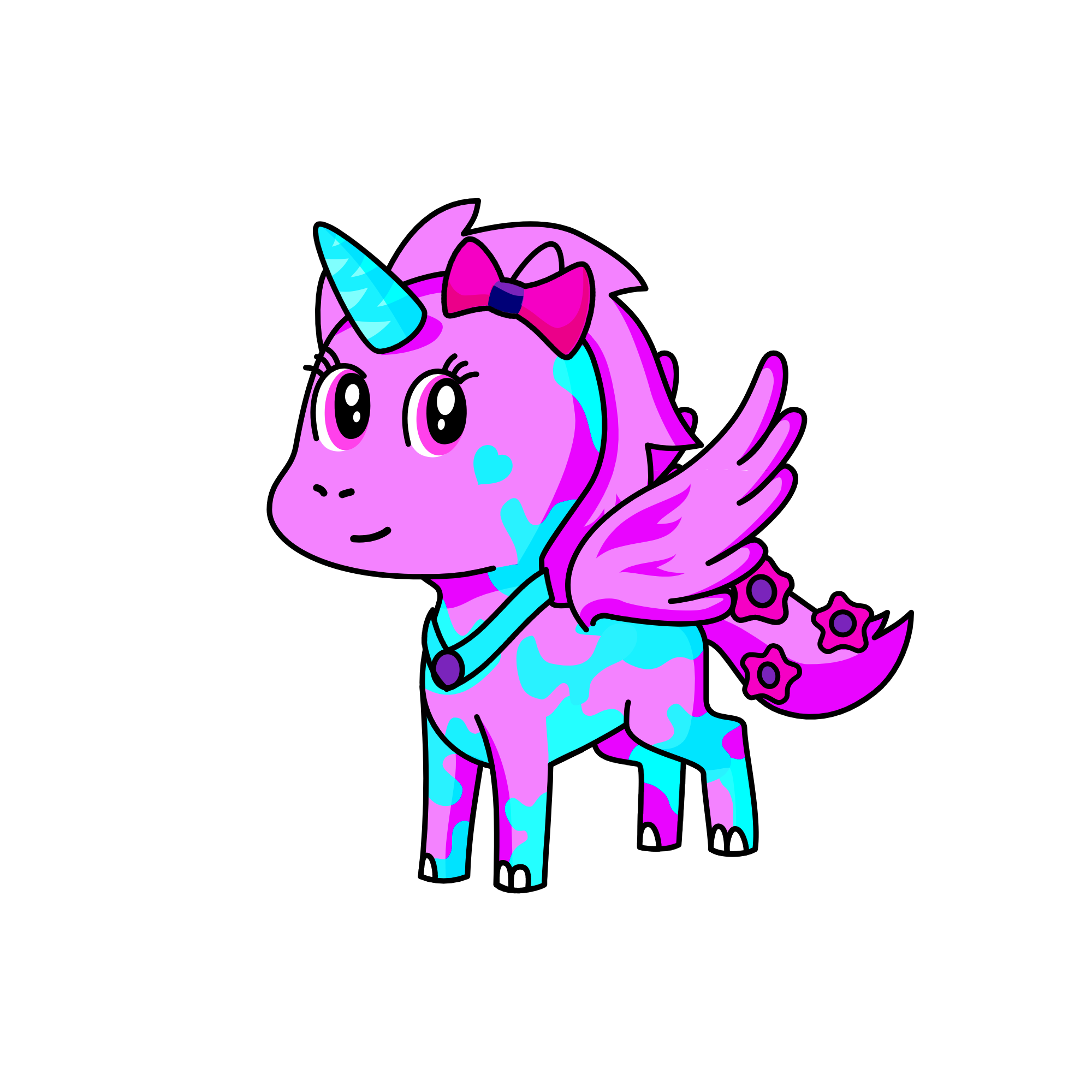 cupcake 🧁, the unicorn