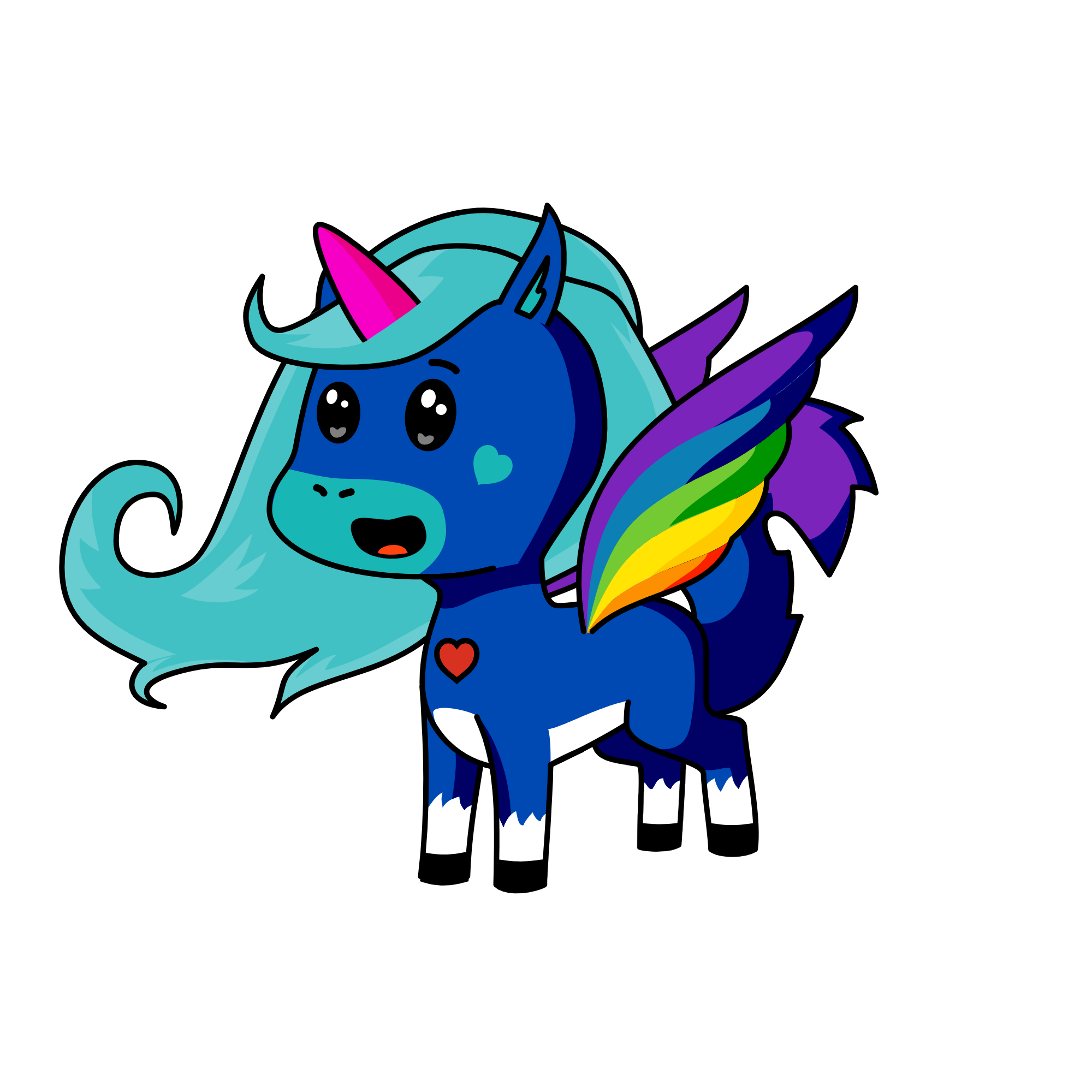 Hello, the unicorn