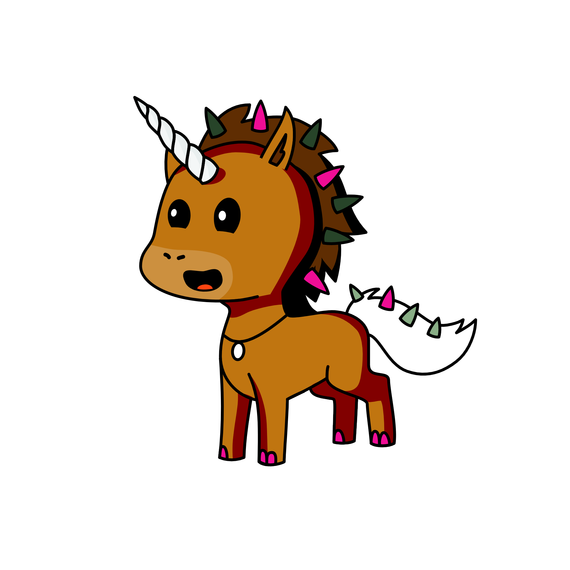 h uhg nvhmn umgdmnjj, the unicorn