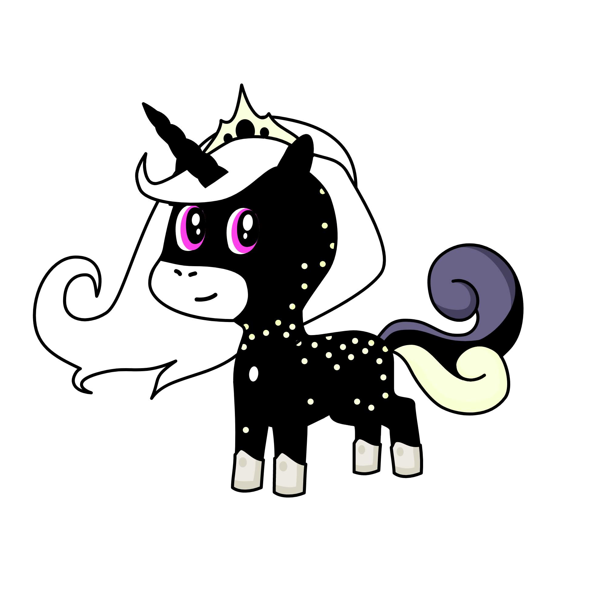 Midnight Stars, the unicorn