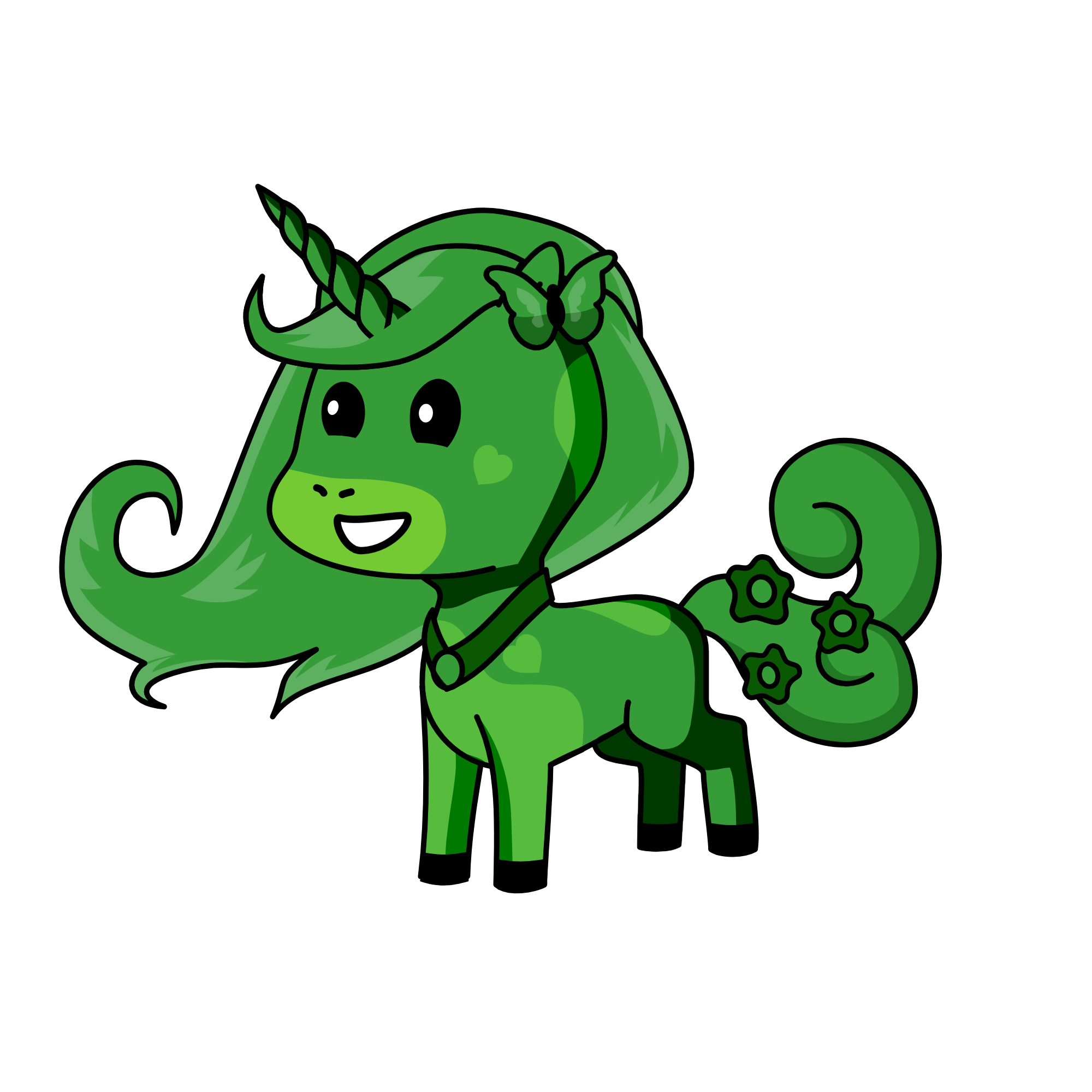 Slytherin, the unicorn