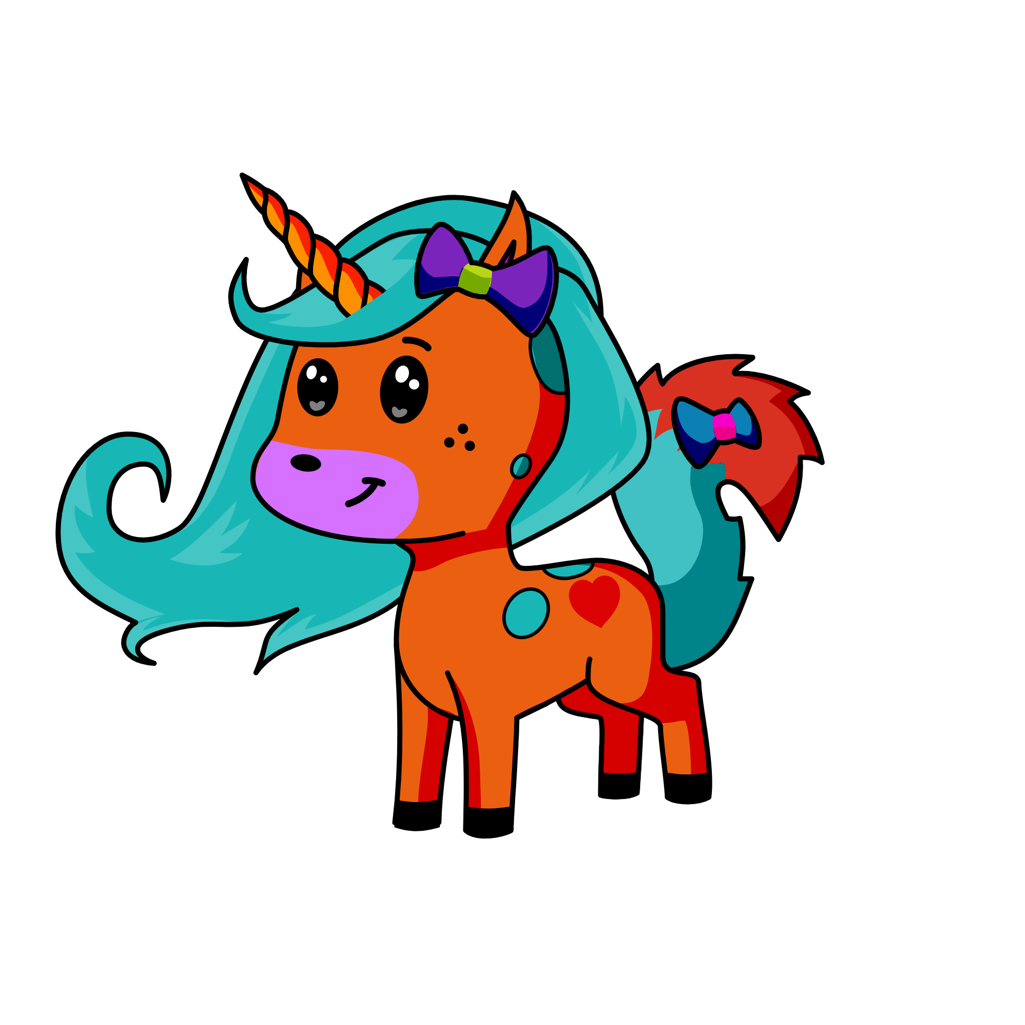 H, the unicorn
