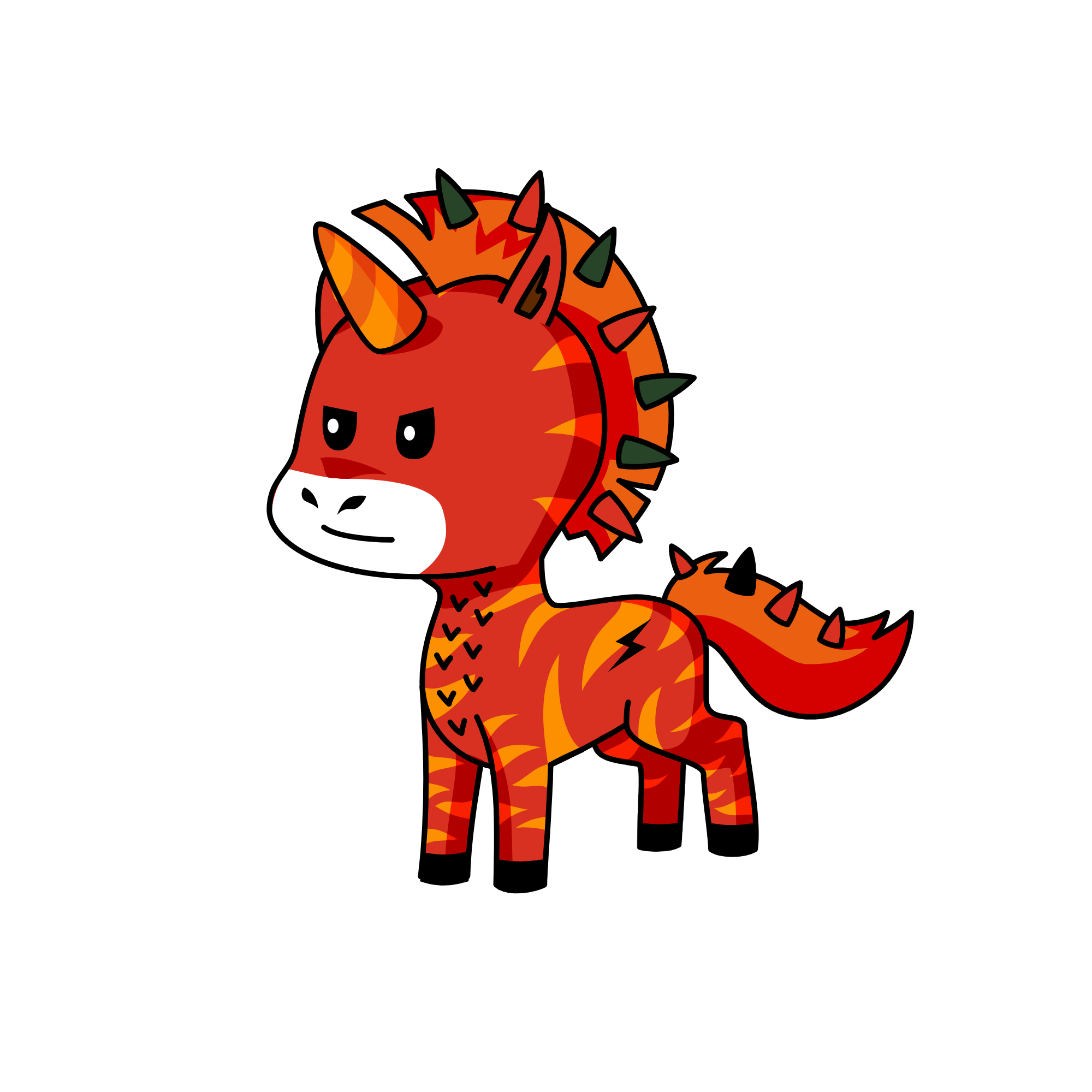 evilcorn, the unicorn