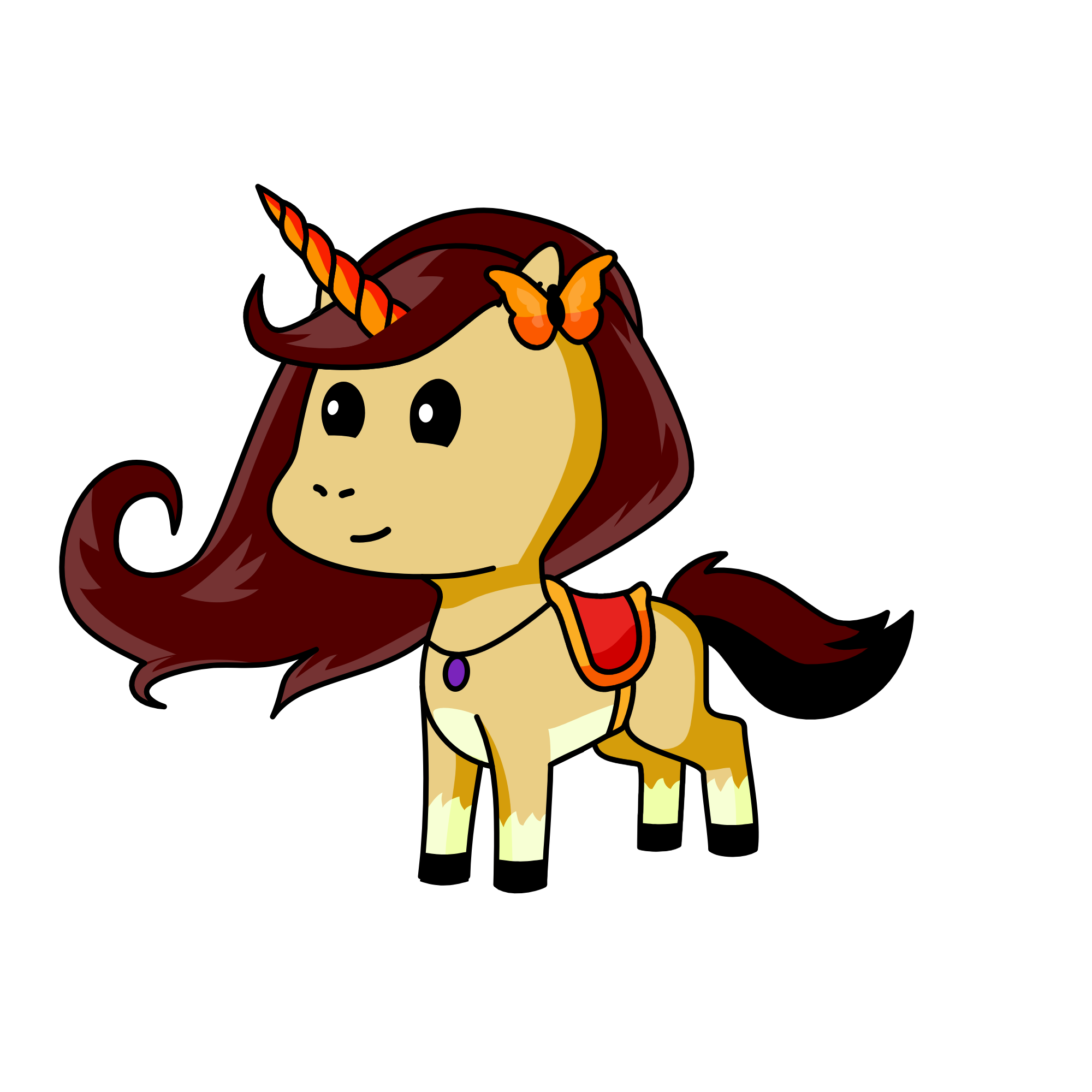 Butterfly, the unicorn