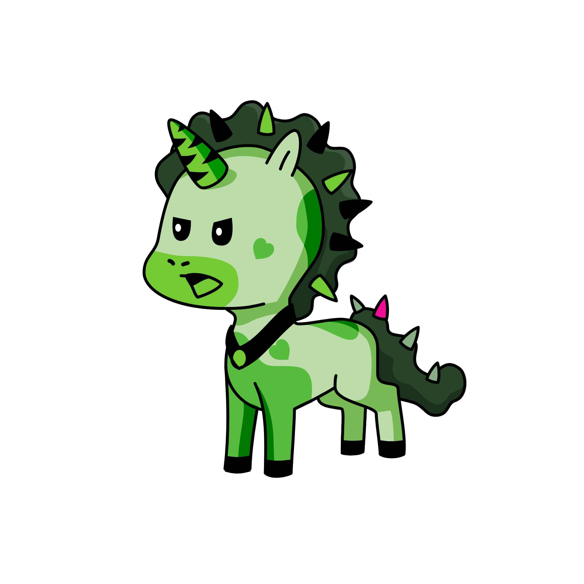 Dino, the unicorn