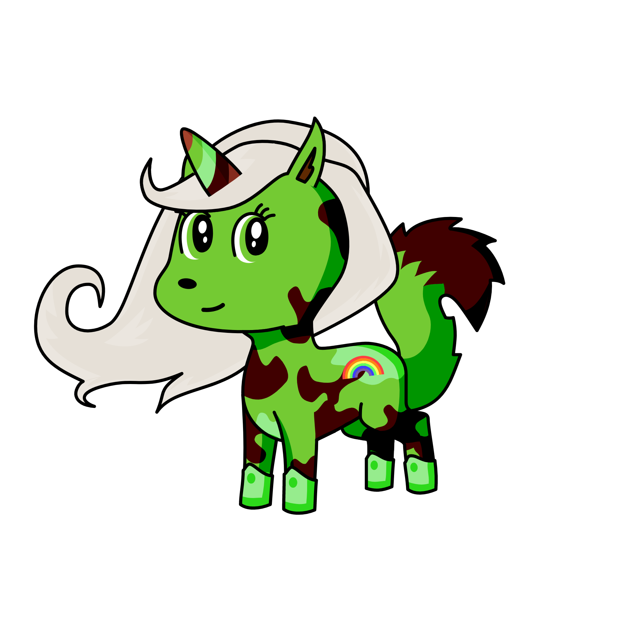 Camo , the unicorn