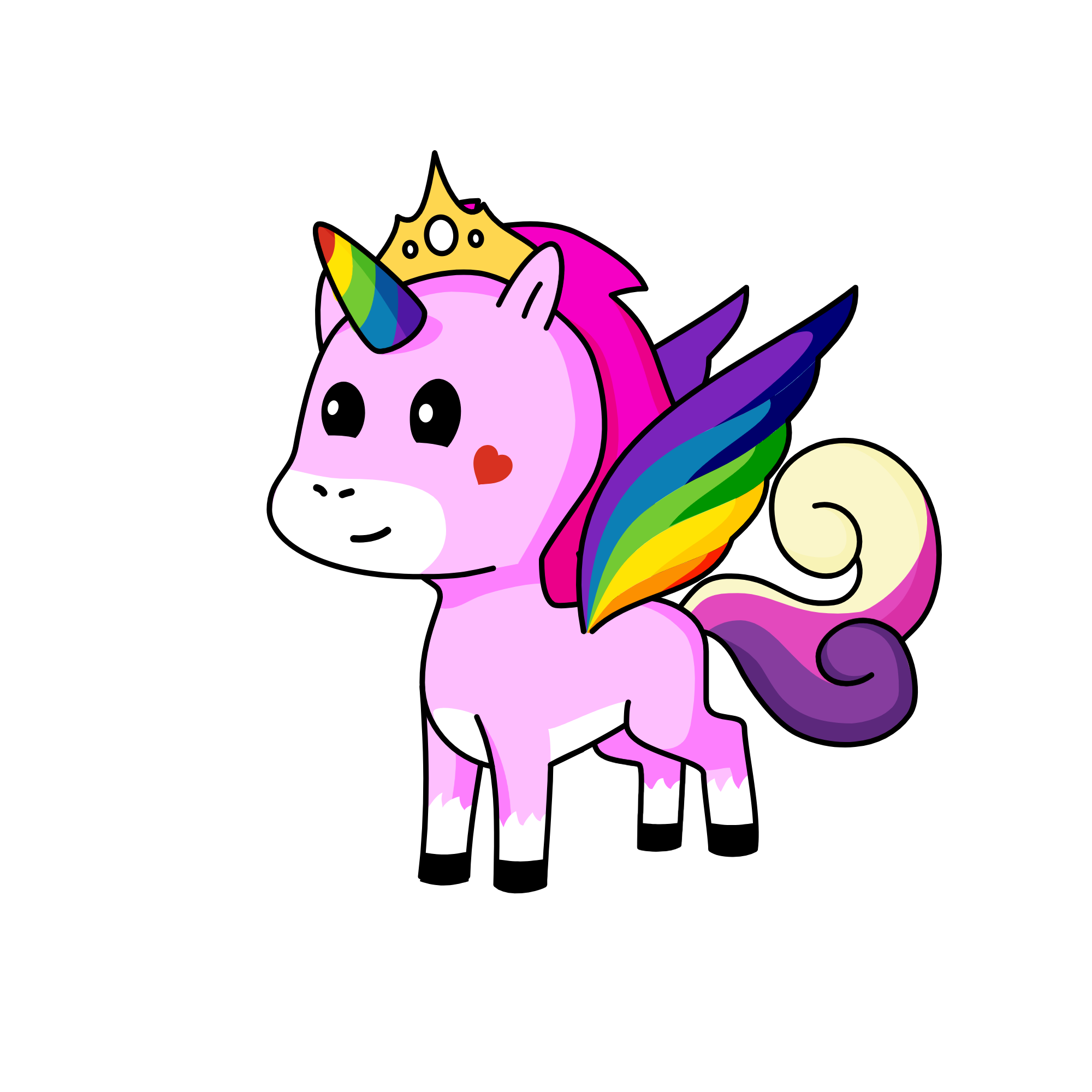 Lightning, the unicorn