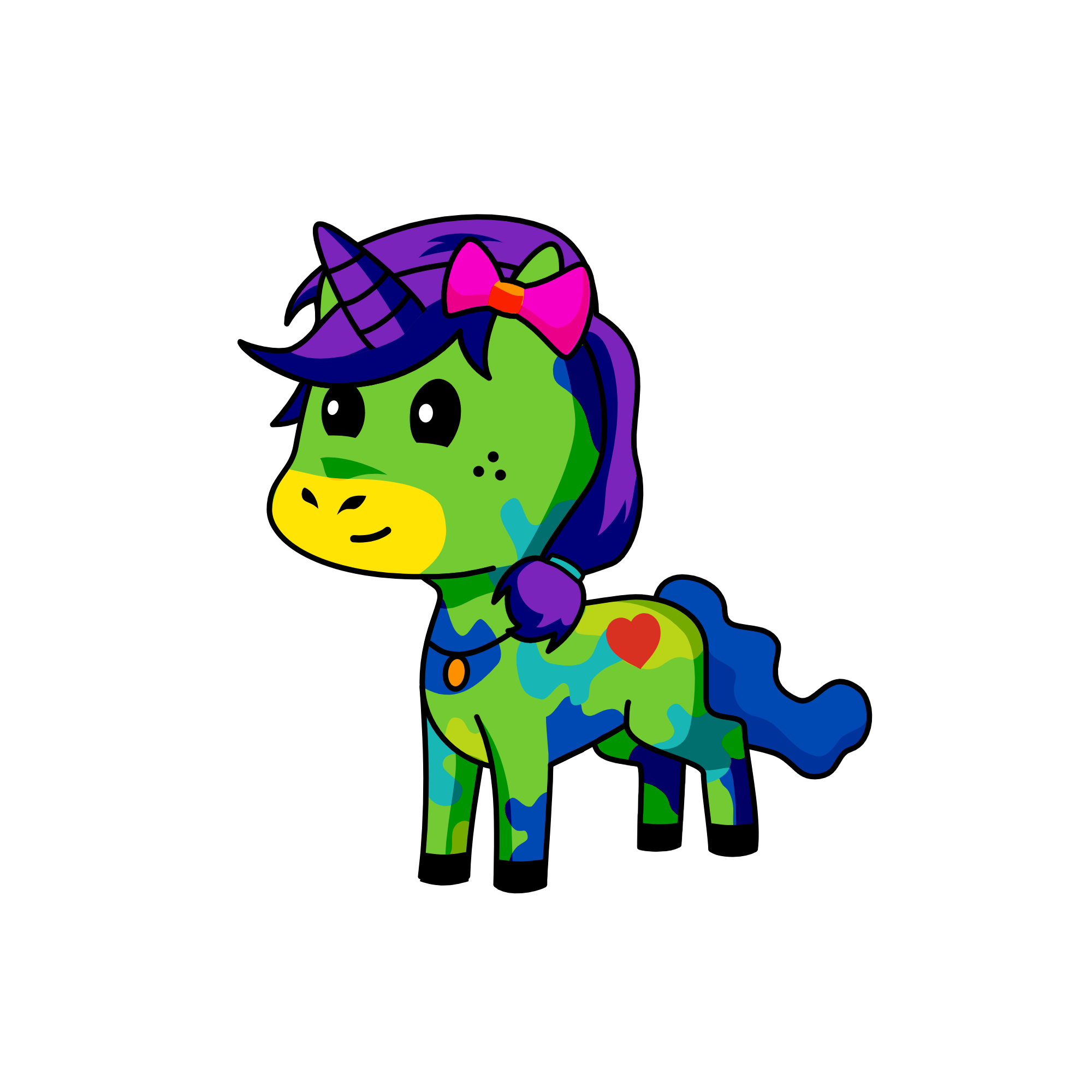Enola, the unicorn
